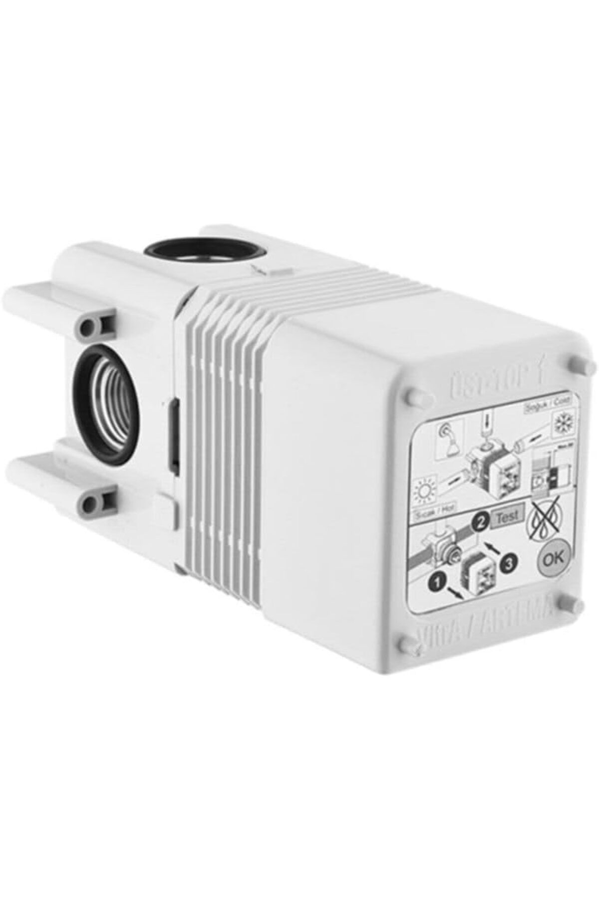 STOREMAX ELZ A42213 Ankastre Duş Bataryası, Sıva Altı Grubu - 18.1 x 10.9 x 7.2 cm FRNTR 1127478