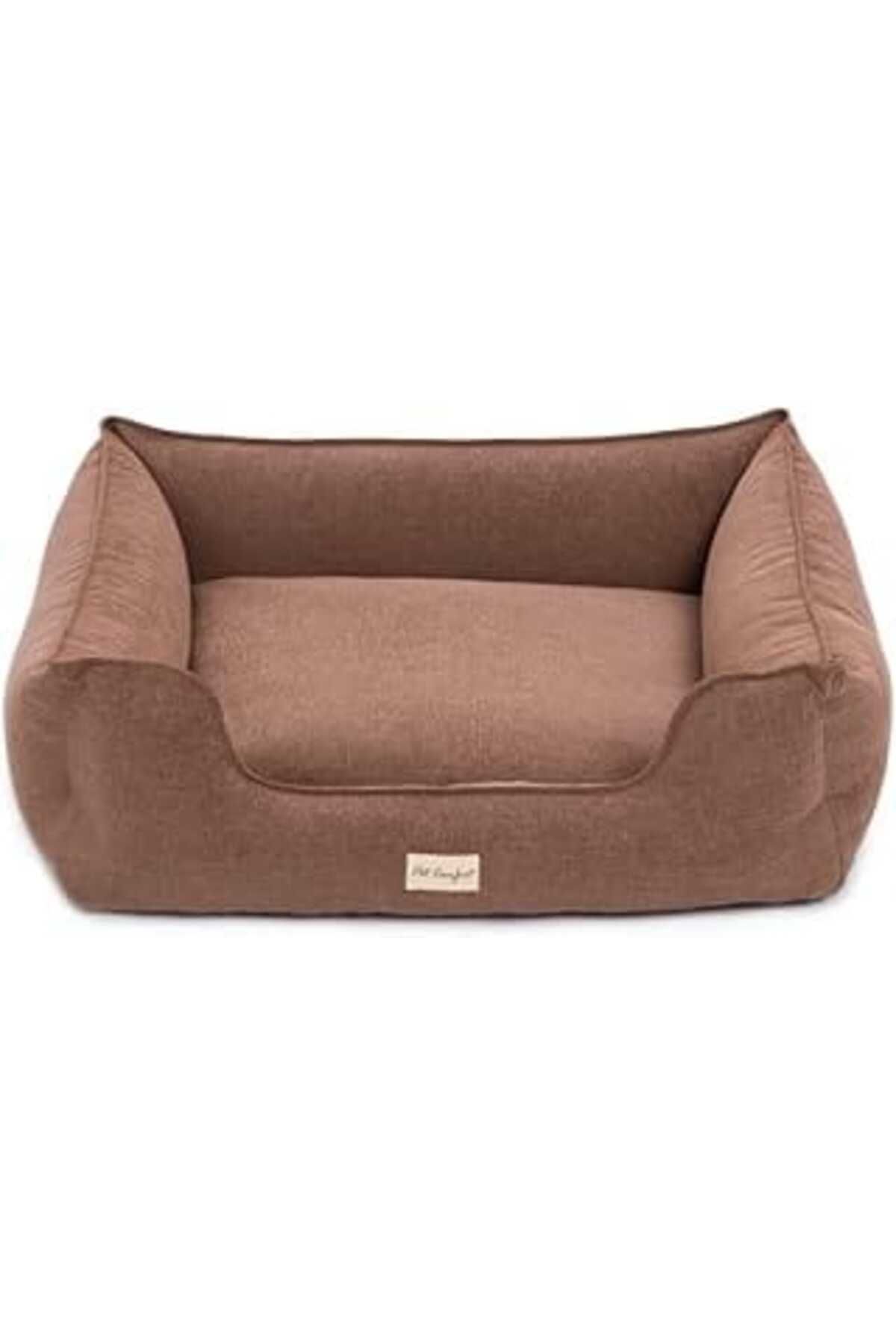 Mu Art Ahşap Pet Comfort Alpha Mirandus Açık Kahverengi Köpek Yatağı L 85X105Cm