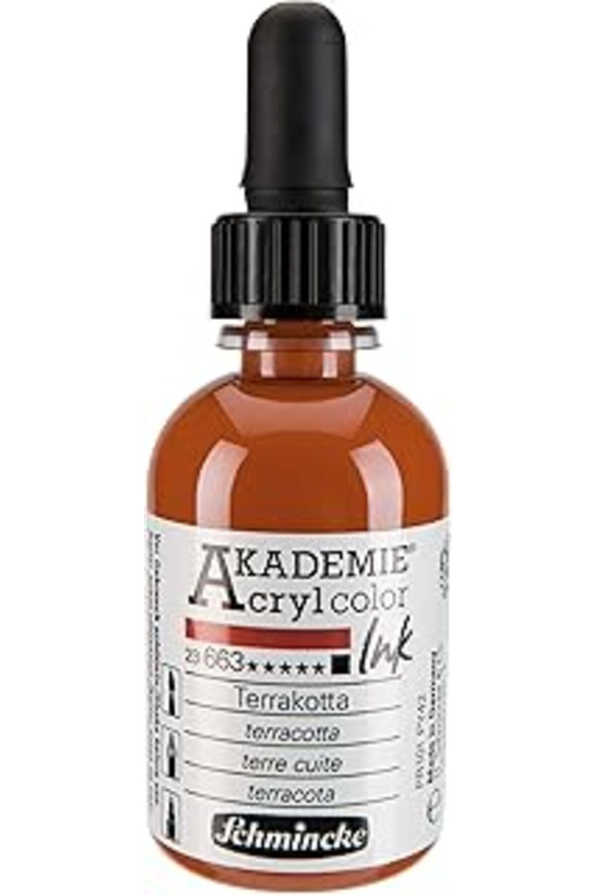 Pazarcan Schmincke Akademie Akrilik Mürekkep 50 Ml 663 Terracotta