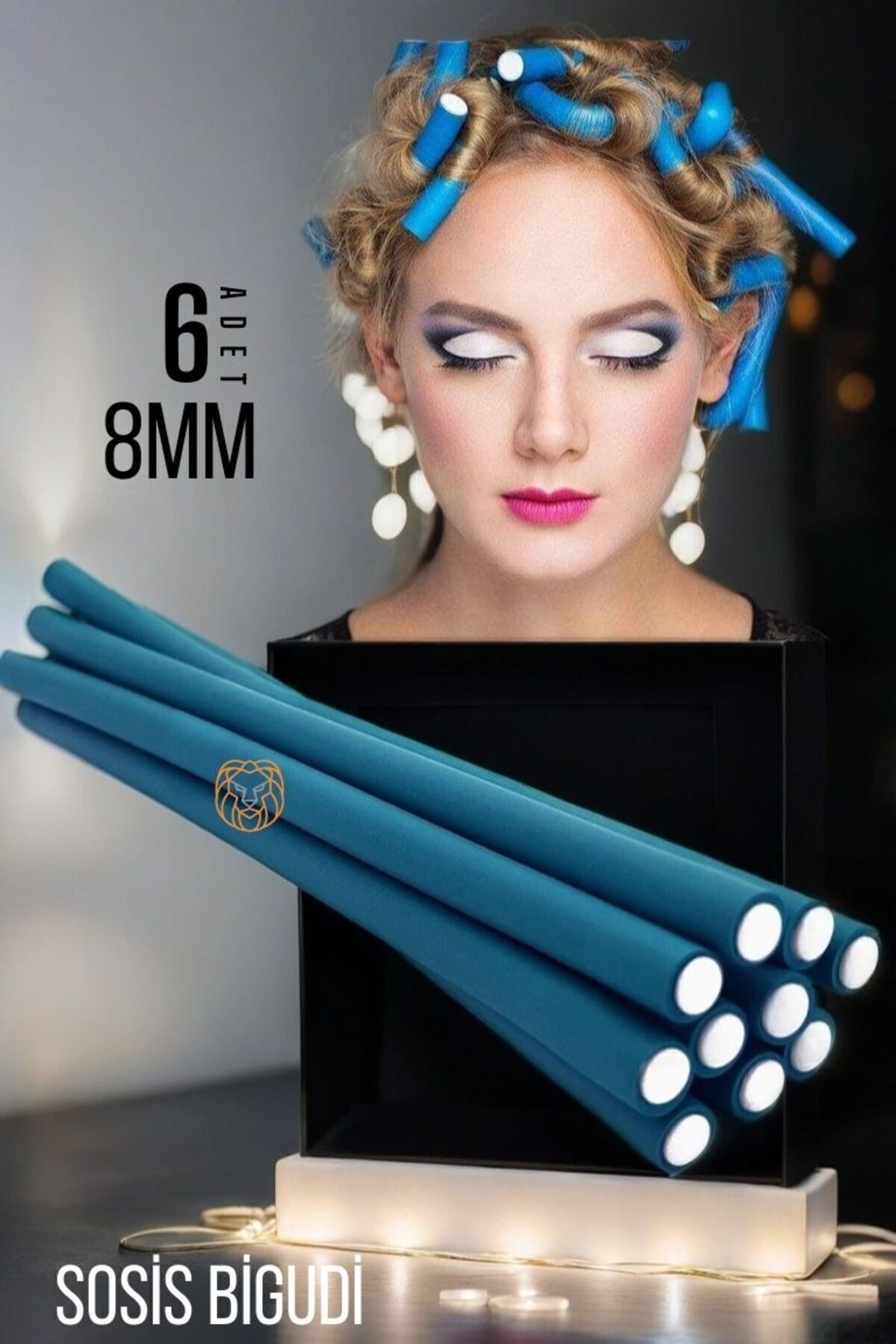 teknotrust İnce Sosis Latex Bigudi 8 mm kalınlık 6 Adet
