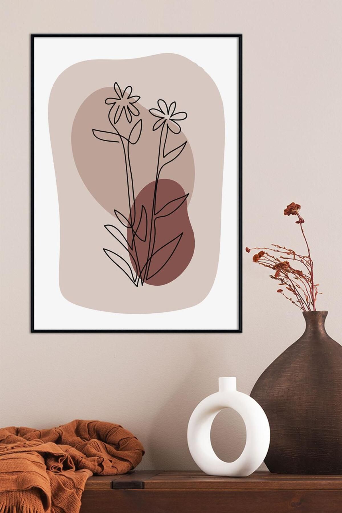 Artavessa Tek Parça Ahşap Çerçeve Görünümlü Pantene Renk Serisi MDF Tablo 20x30 cm - Model 20