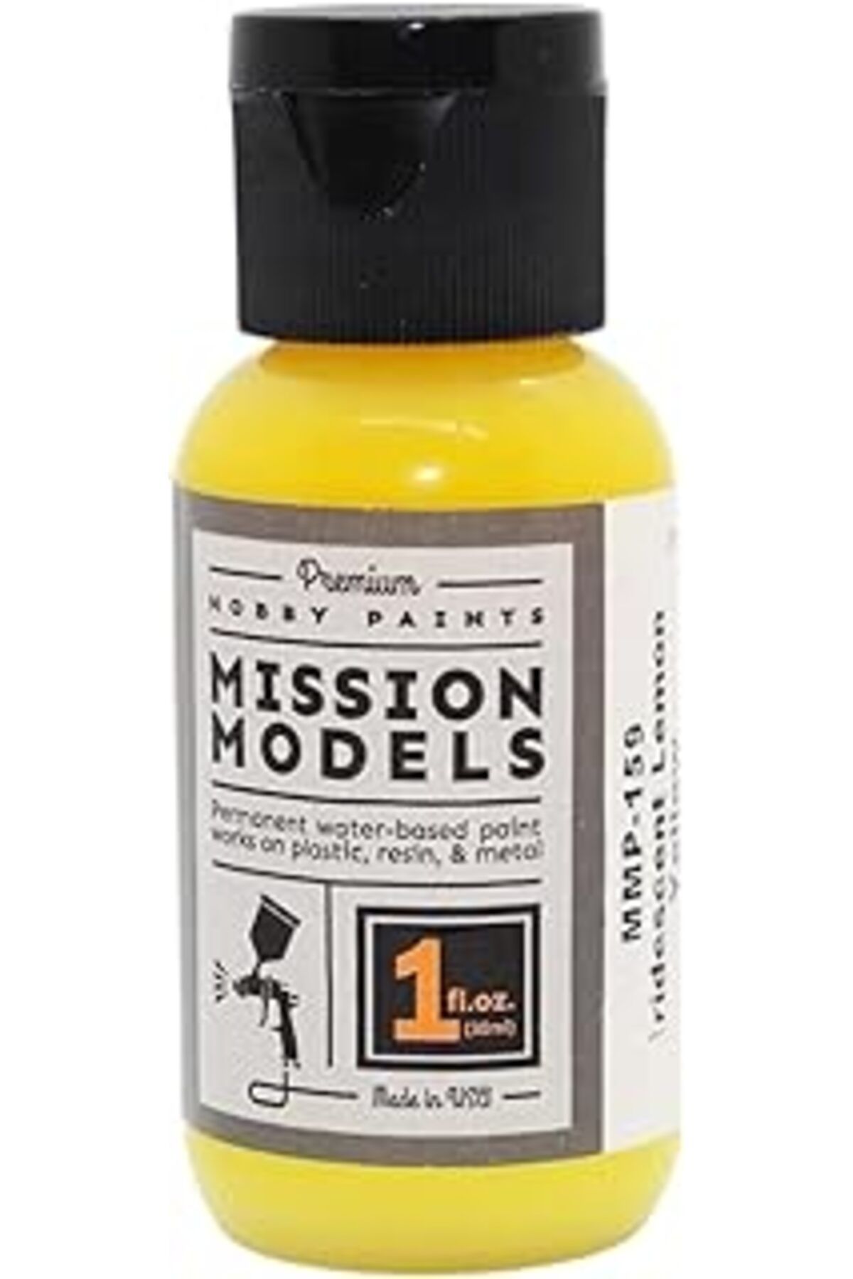 Pazarcan Mission Models Yanardöner Limon Sarı Miommp159 Plastik Boya Akrilik