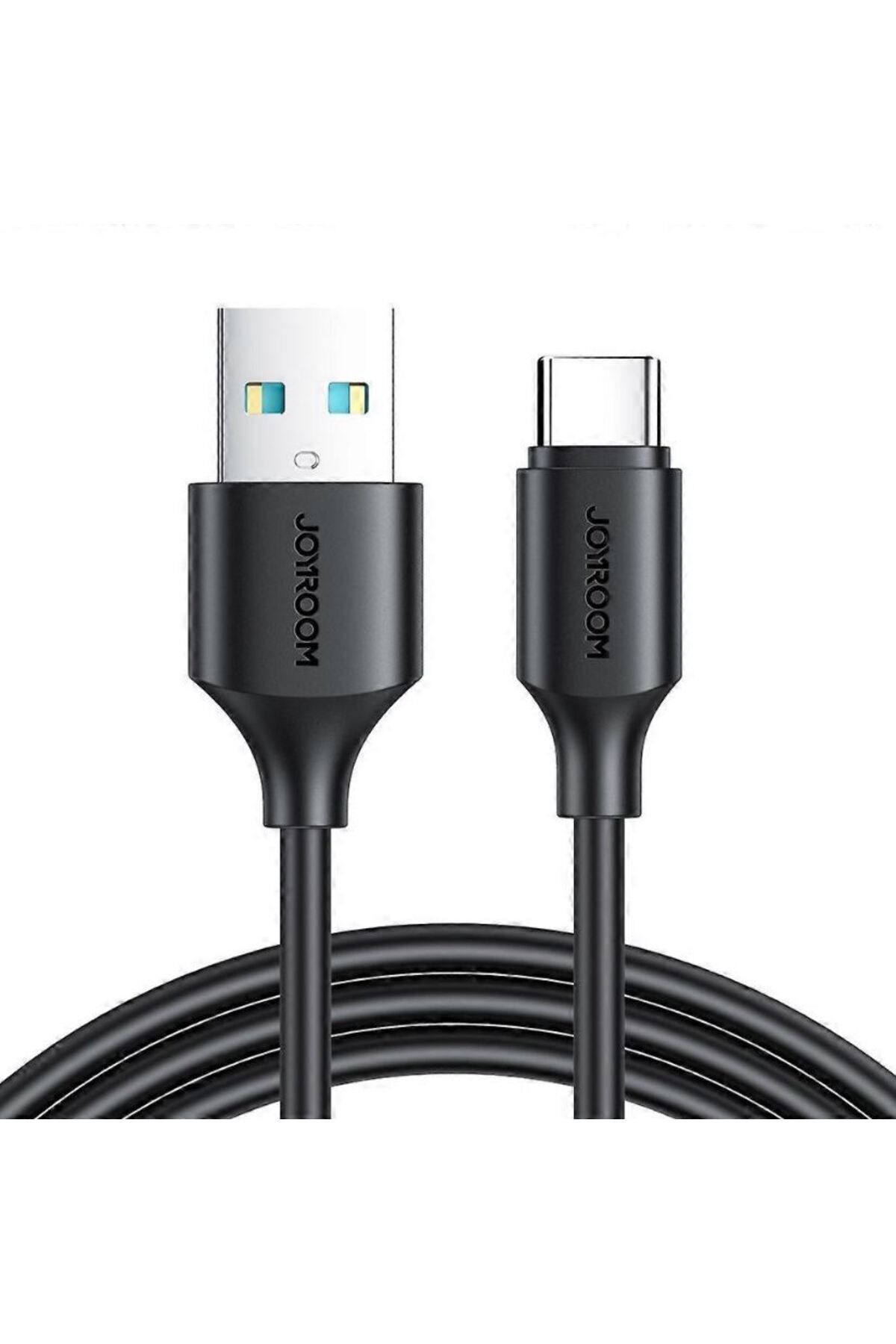 REDz Accessories-Cablu USB la tip C de 2 m, compatibil cu iPhone 15/16 și Android, Joyroom S-A9, transfer de date, negru 1