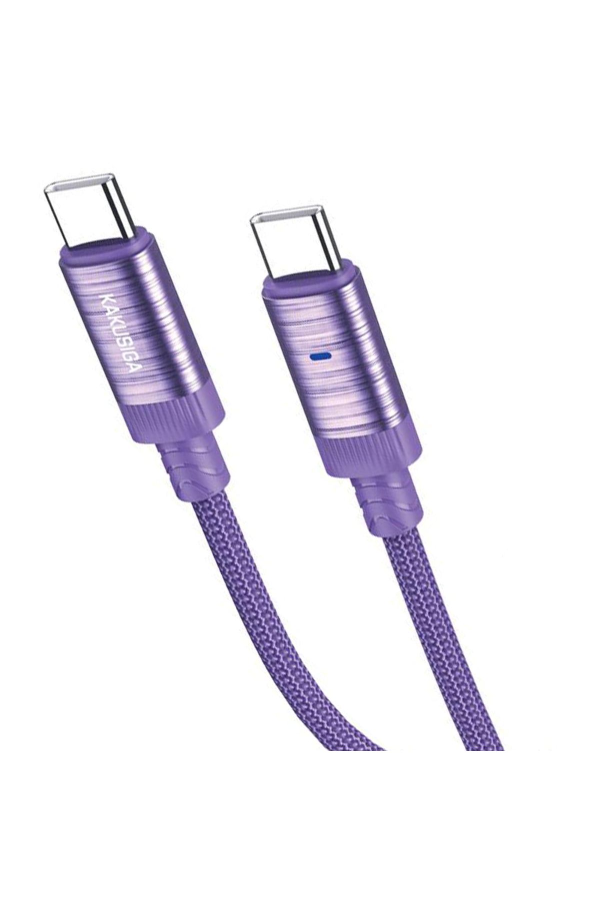 REDz Accessories-Cablu KSC-972, Tip-C la Tip-C, Compatibil cu iPhone 15/16 și Android, Încărcare rapidă 60W, Mov 4