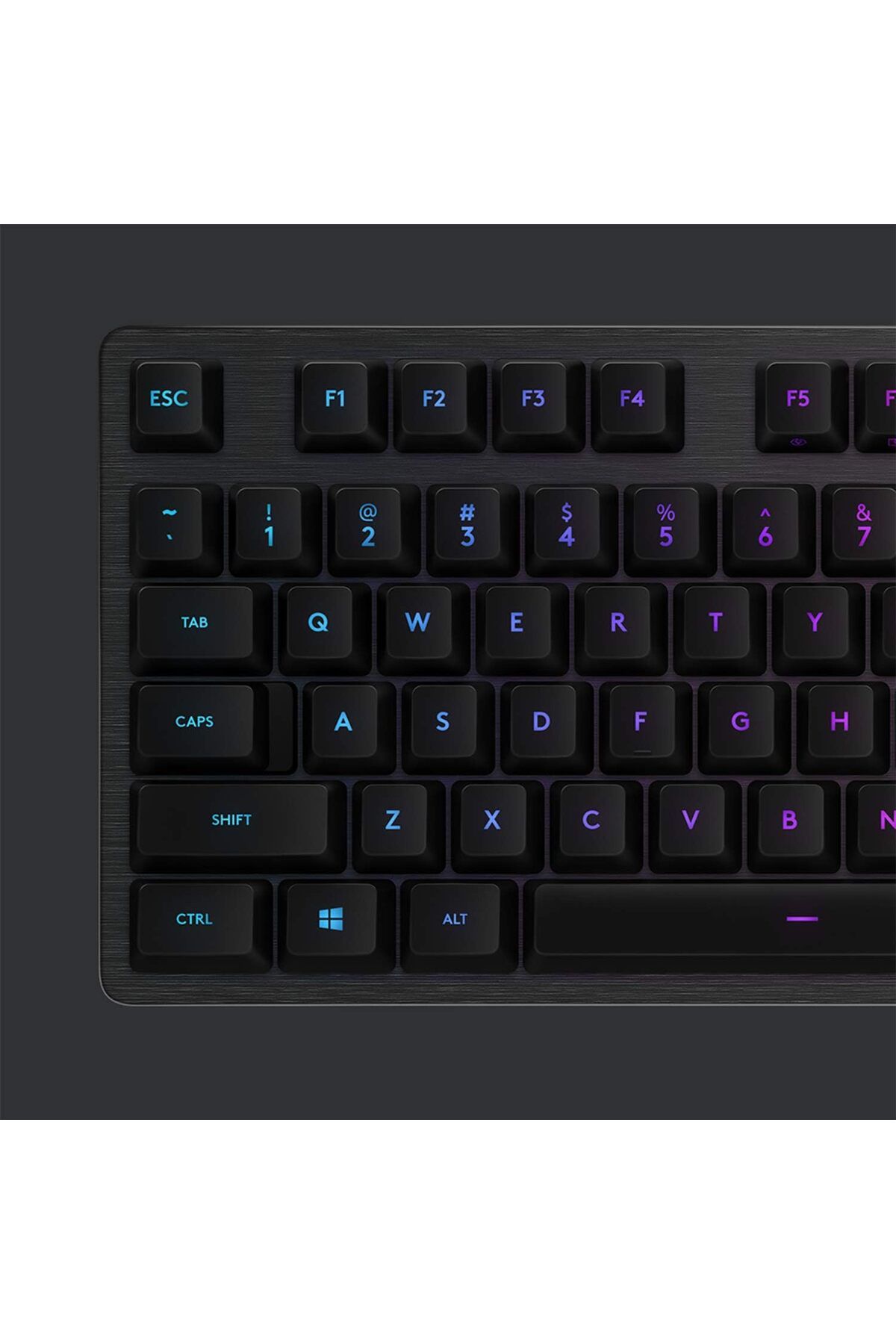 Logitech G-لوحة مفاتيح الألعاب الميكانيكية Logitech G512 Clicky، لون كربوني/أسود 4