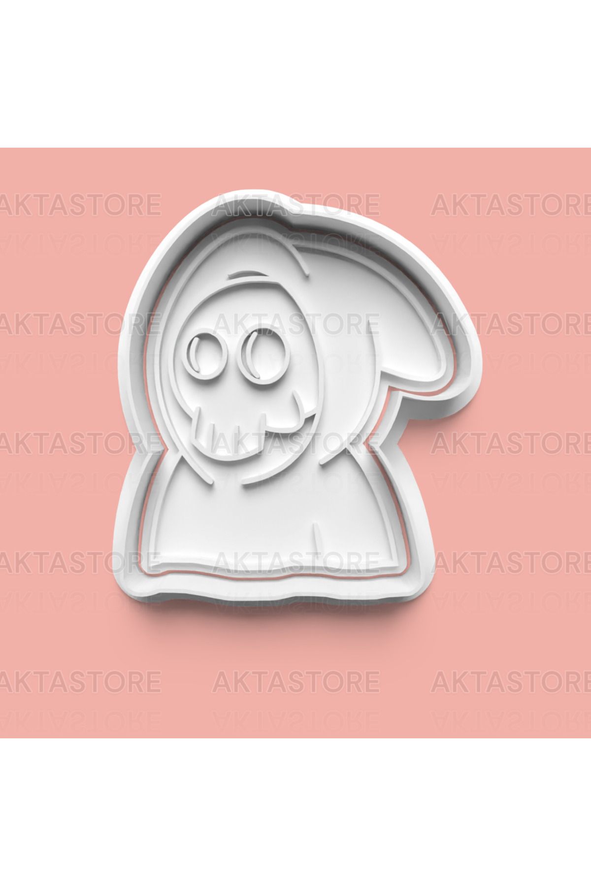 AKTASTORE Cadılar Bayramı İskelet Figürü Kurabiye Kalıbı