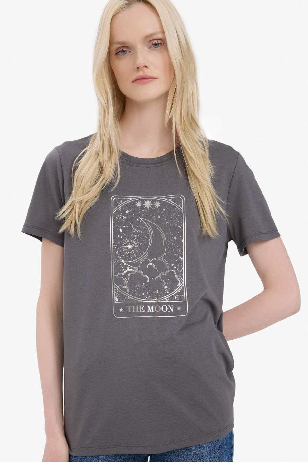 DeFacto-New Season Regular Fit Crew Neck Printed Short Sleeve T-Shirt 3