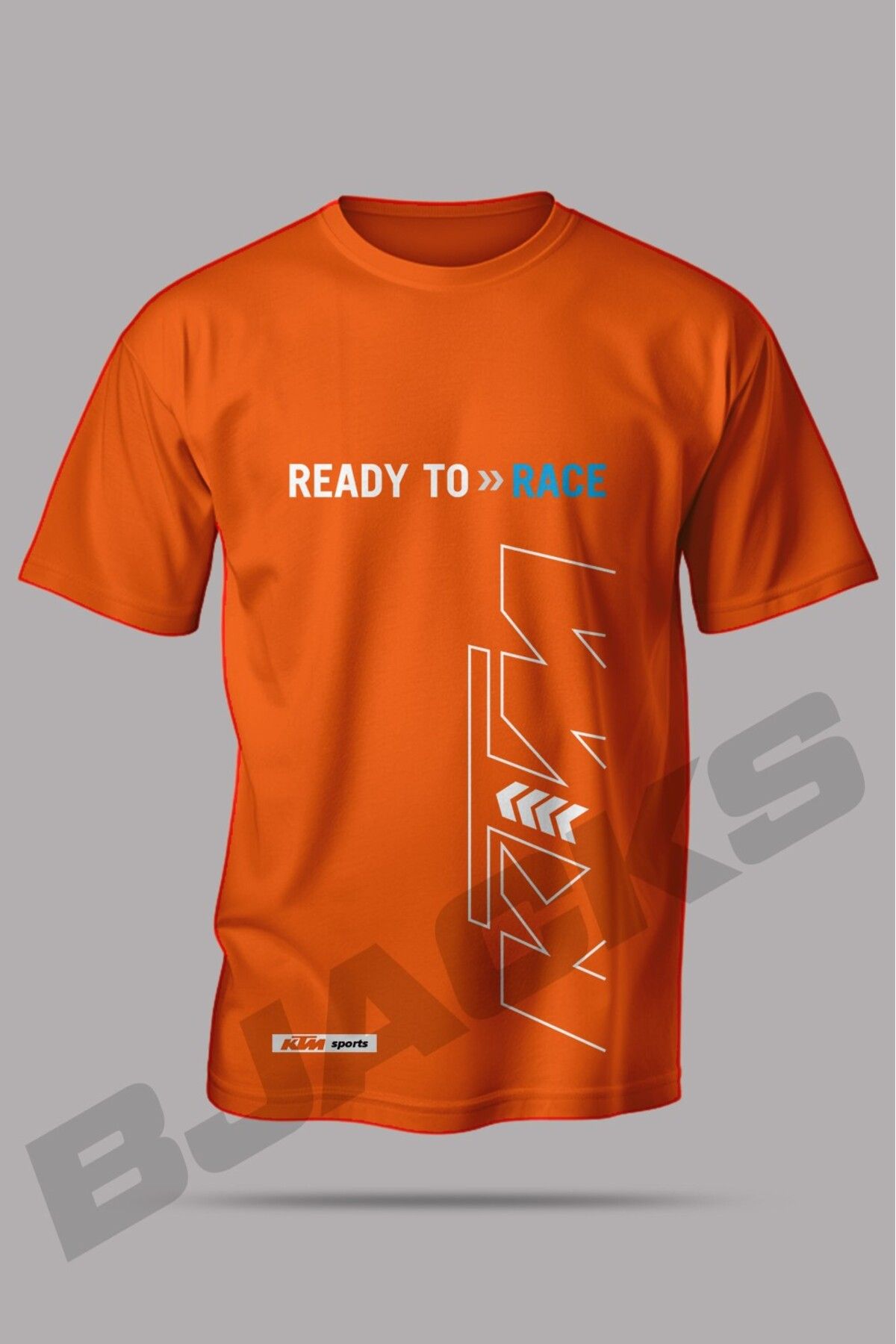 BJACKS KTM Ready To Race- KTM Turuncu Patlama Tutkunlarına Özel Premium Tişört