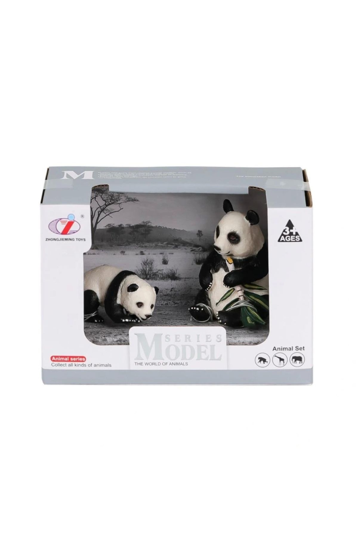 OurStyles Q9899-A27 Panda Ailesi -Birliktoys