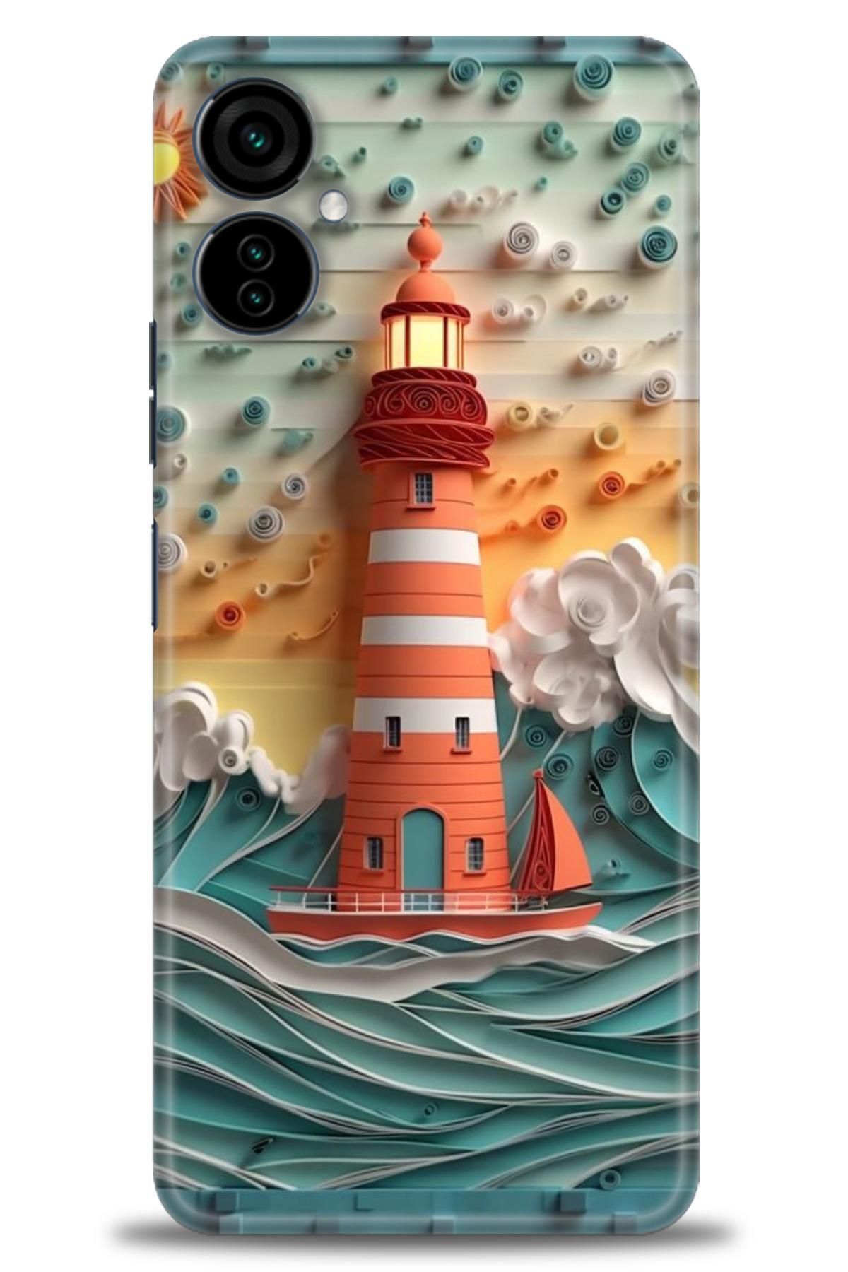 TECNO Camon 19 Neo (CH6i) İle Uyumlu HD Baskılı Kılıf - Karışık Seri - 881