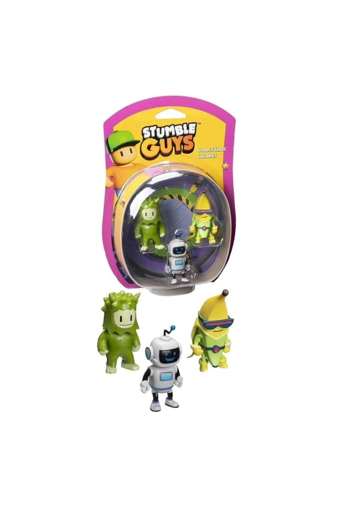 OurStyles Pmı Sg2220 Stumble Guys Figür Seti 3lü -necotoys - Şık Ve Zarif Tasarım