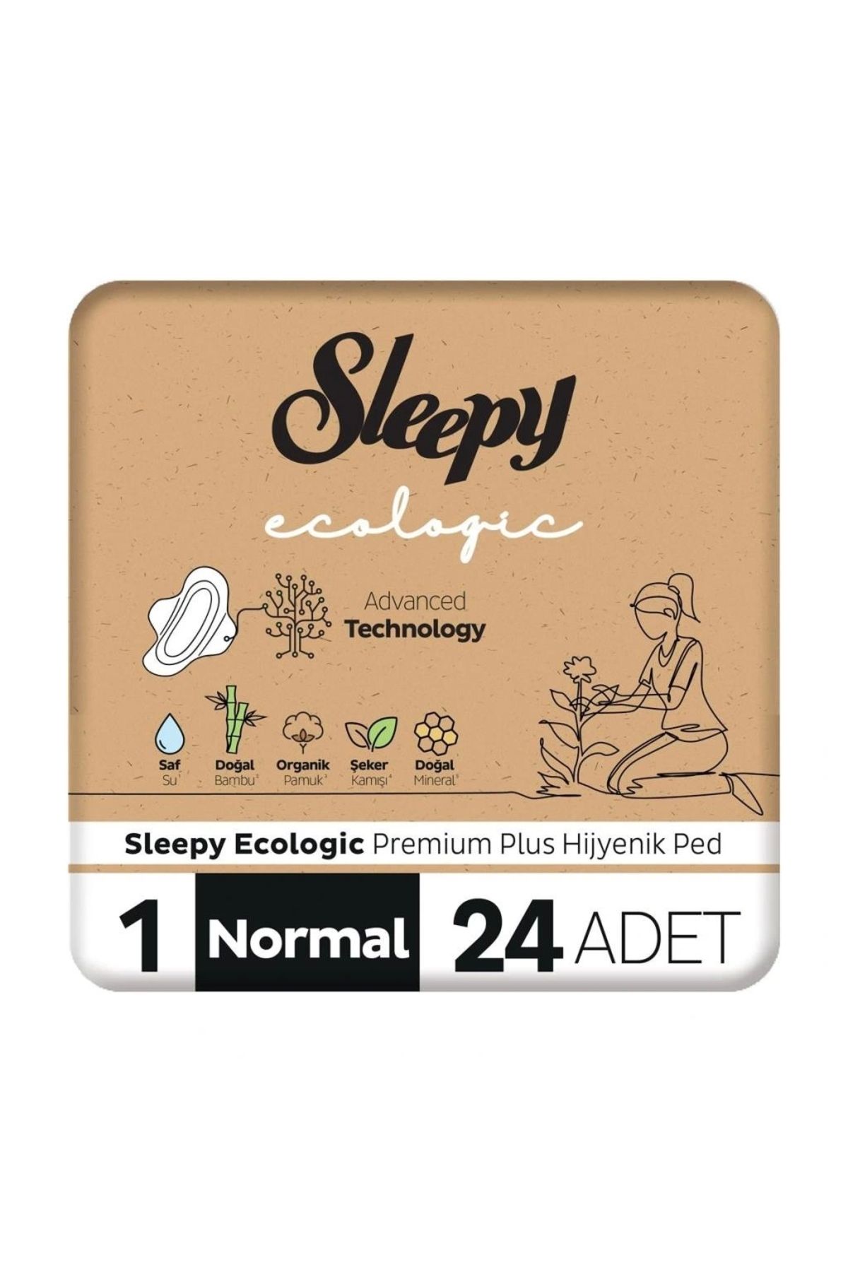 OurStyles Sleepy Ecologic Premium Plus Normal Ped 24 Adet