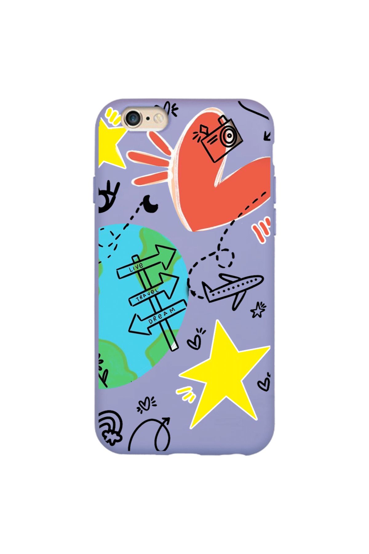 Royaleks iPhone 6 Plus Lansman Kılıf - World