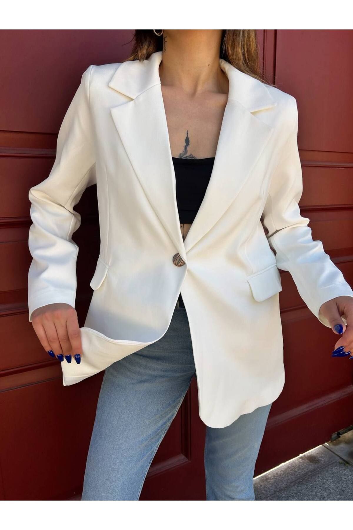 meirah butik Double Blazer Ceket