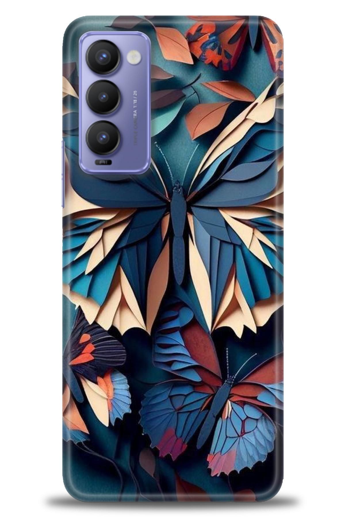 TECNO Camon 18 / 18P (CH6n - CH7n ) İle Uyumlu HD Baskılı Kılıf - Karışık Seri - 521