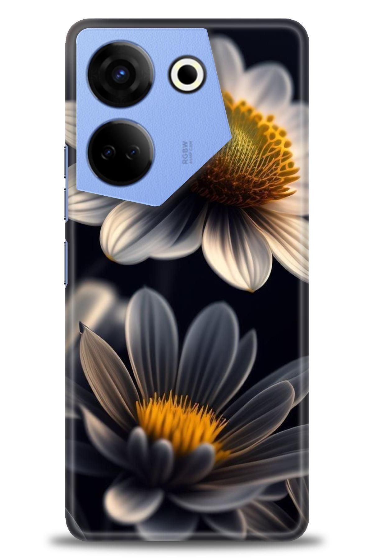 TECNO Camon 20 Pro 4G (CK7n)İle Uyumlu HD Baskılı Kılıf - Karışık Seri - 341