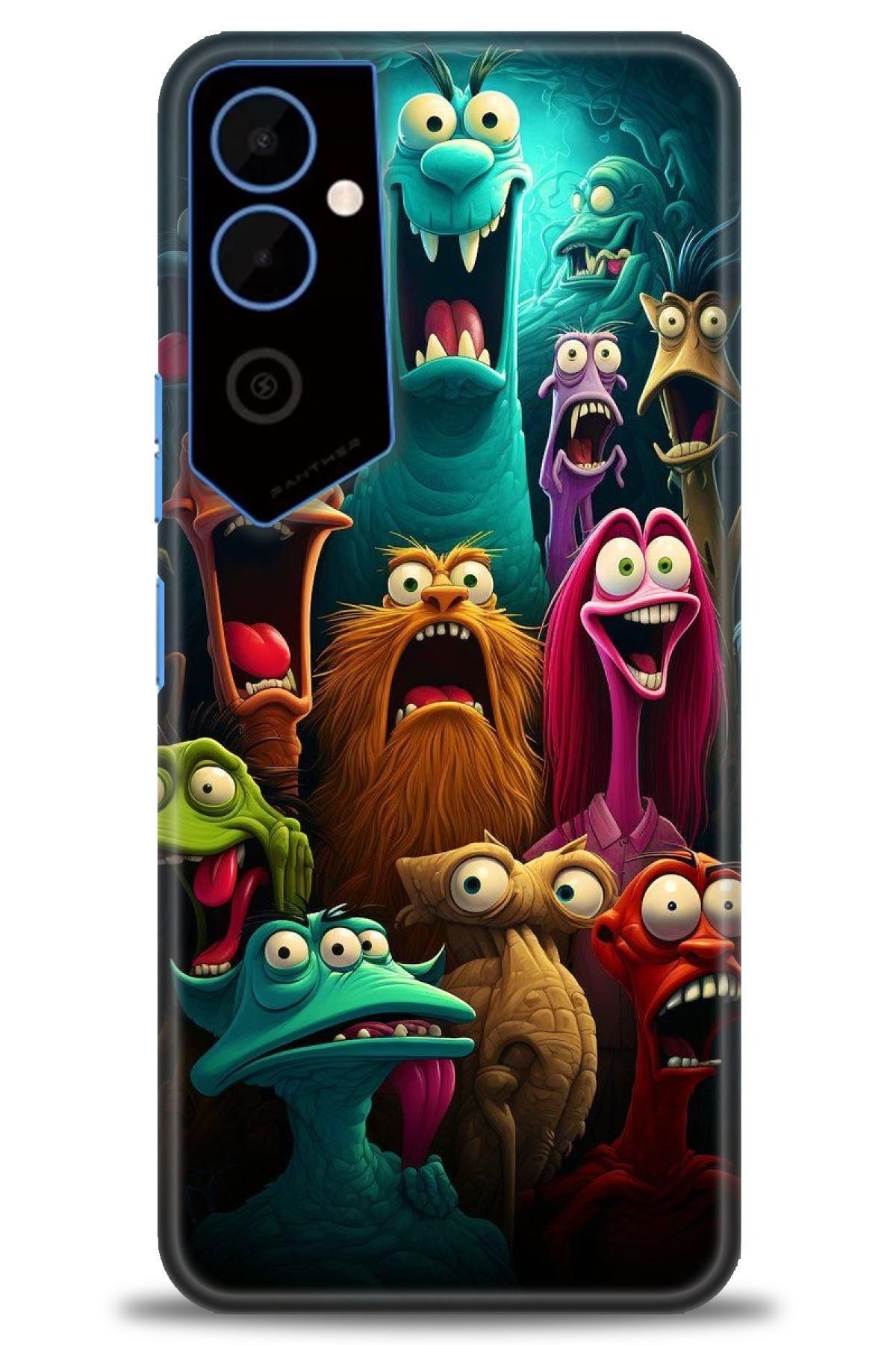 TECNO Pova Neo 2 İle Uyumlu HD Baskılı Kılıf - Karışık Seri - 481