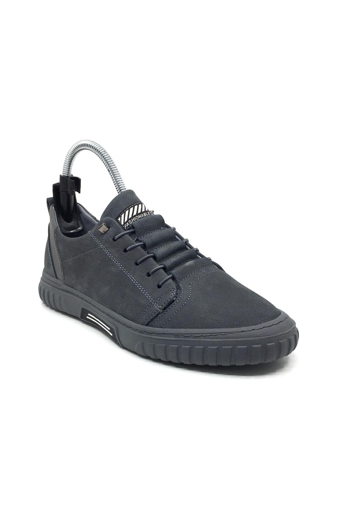 Taşpınar Ayakkabı %100 Nubuk Deri Ortopedik Erkek Yazlık Rahat Günlük Spor Sneaker Yeni Sezon Ayakkabı 40-44