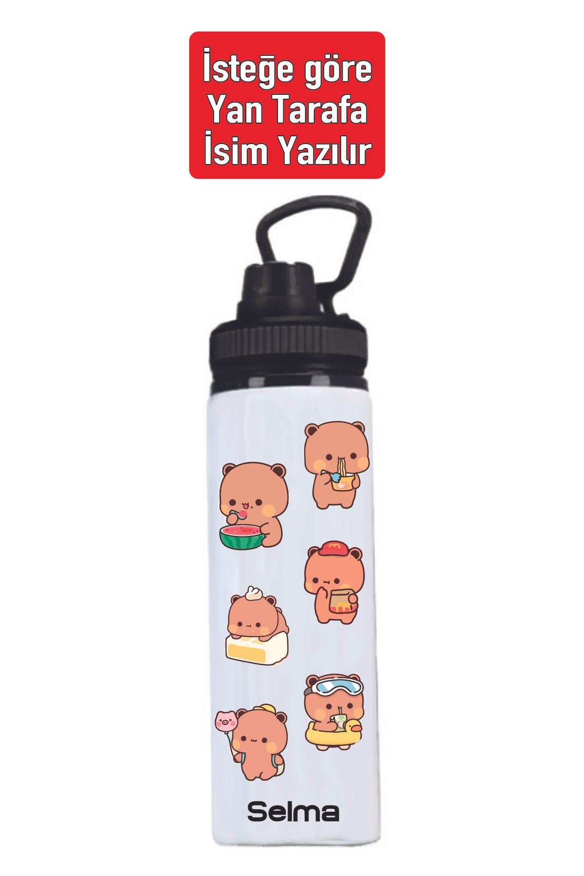 DKDZ SHOP Karma Metal Su Matarası Günlük Kullanım 850ml.