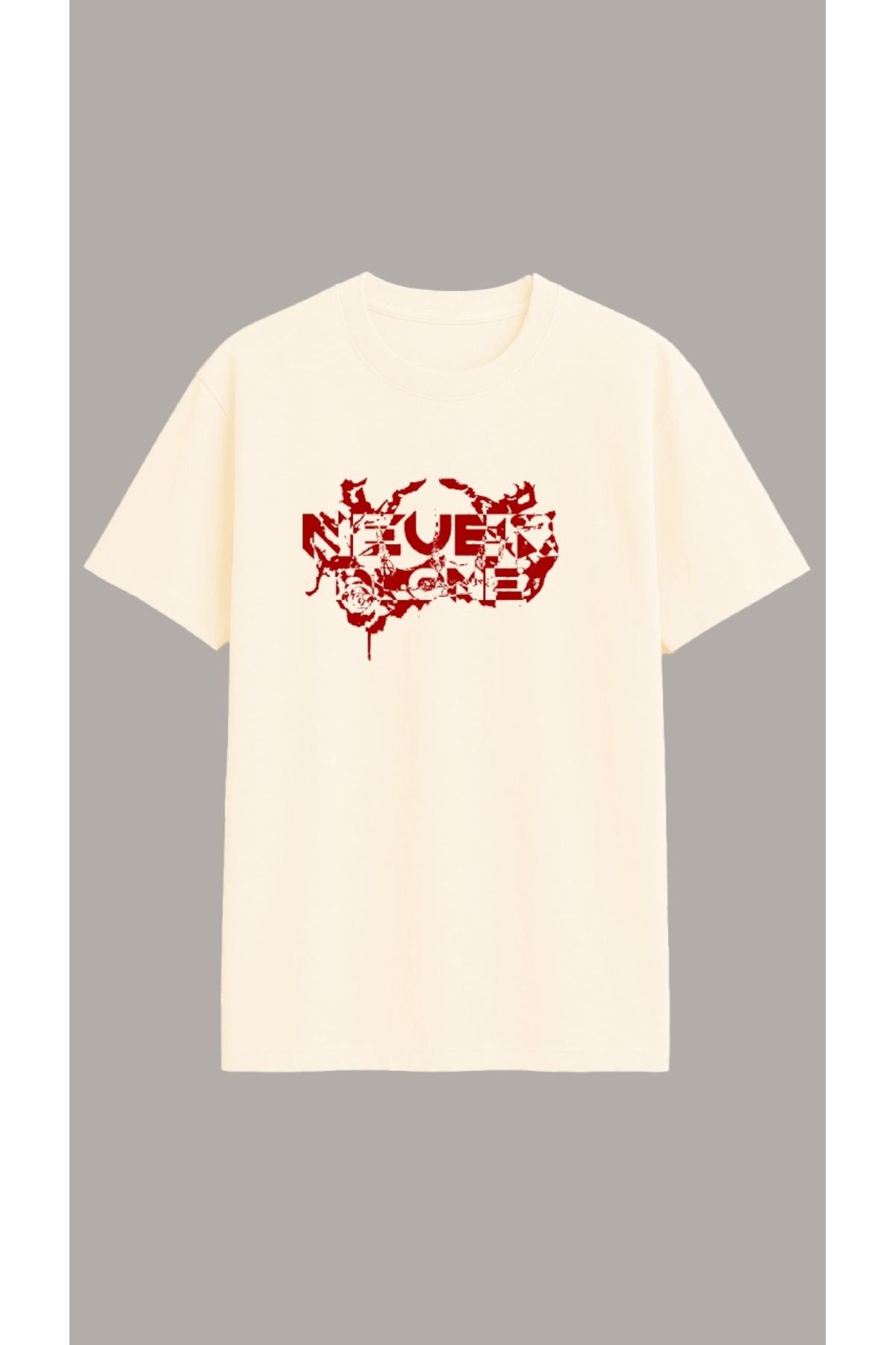 Vigor Wear Baskılı Oversize T-Shirt
