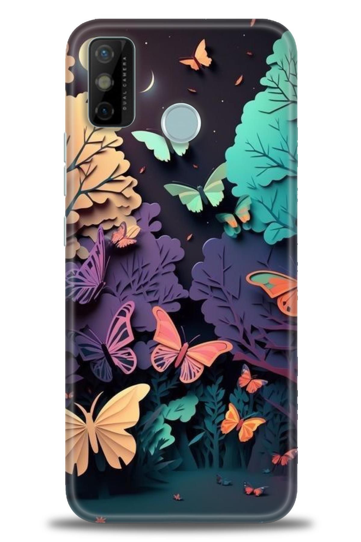 TECNO Spark 6 Go İle Uyumlu HD Baskılı Kılıf - Karışık Seri - 522