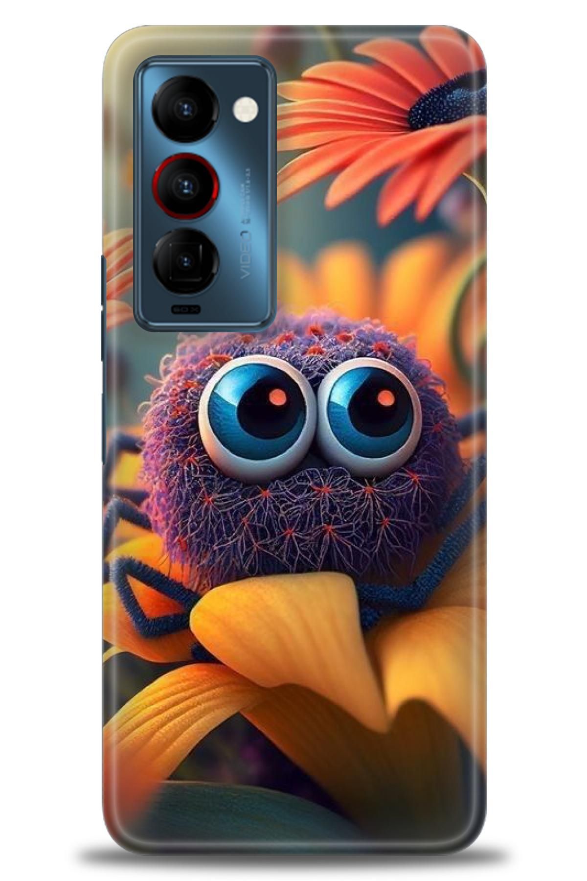 TECNO Camon 18 Premier (CH9n) Premier İle Uyumlu HD Baskılı Kılıf - Karışık Seri - 372