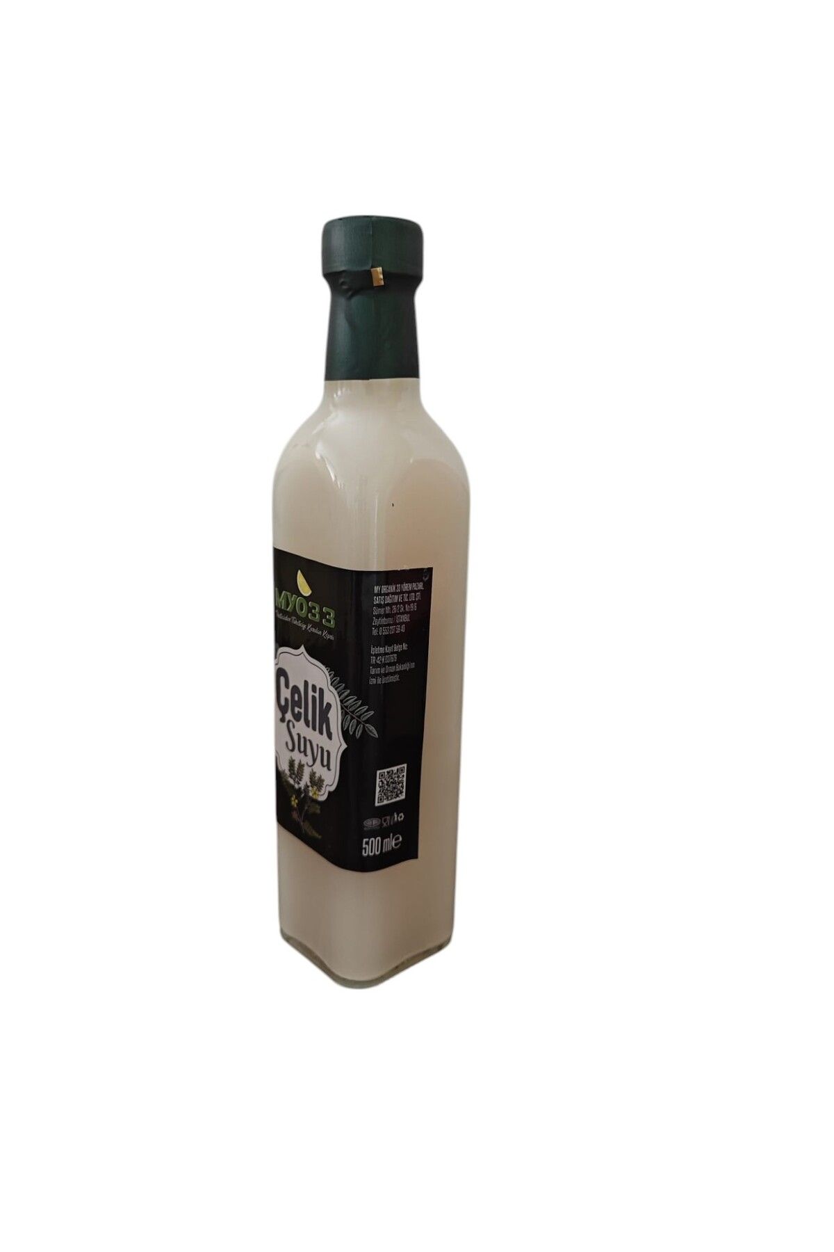 MYO33 Doğal Karışık Aromalı Çelik Suyu – Demir İçerikli Sıvı Takviye, Cilt ve Genel Sağlık Desteği 500ml