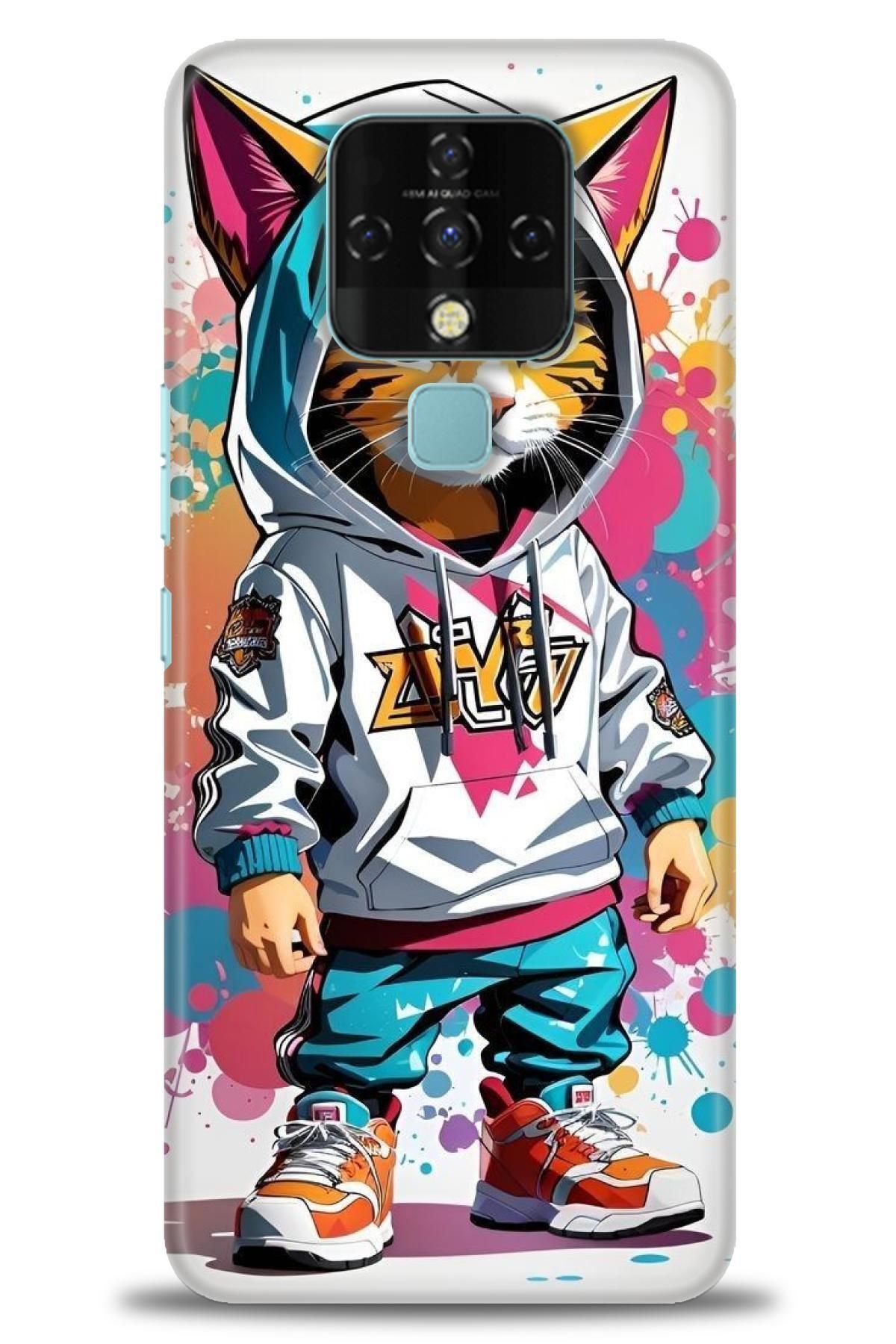 TECNO Camon 16 (CE7j) İle Uyumlu HD Baskılı Kılıf - Karışık Seri - 362