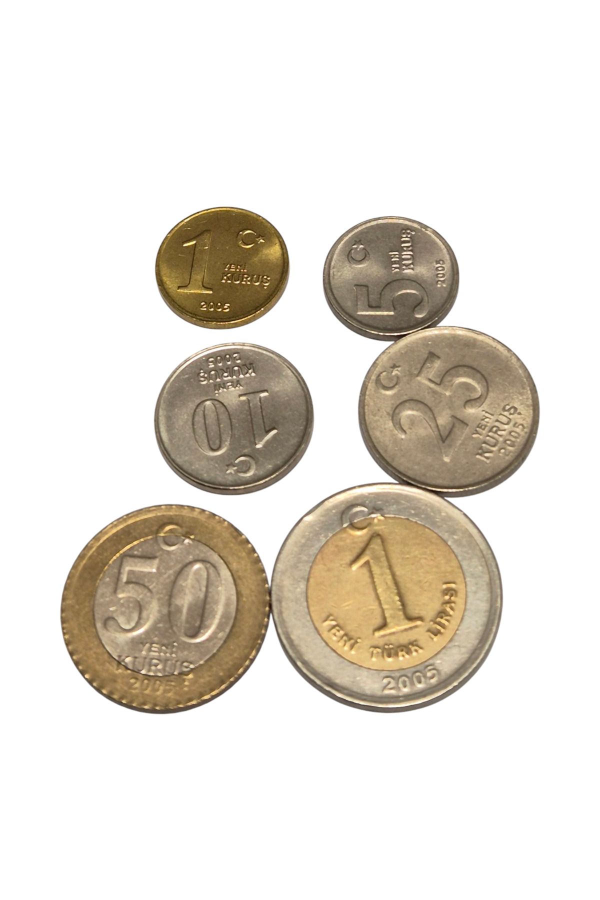 Koleksiyon 2005 YILI YTL MADENİ PARA SETİ