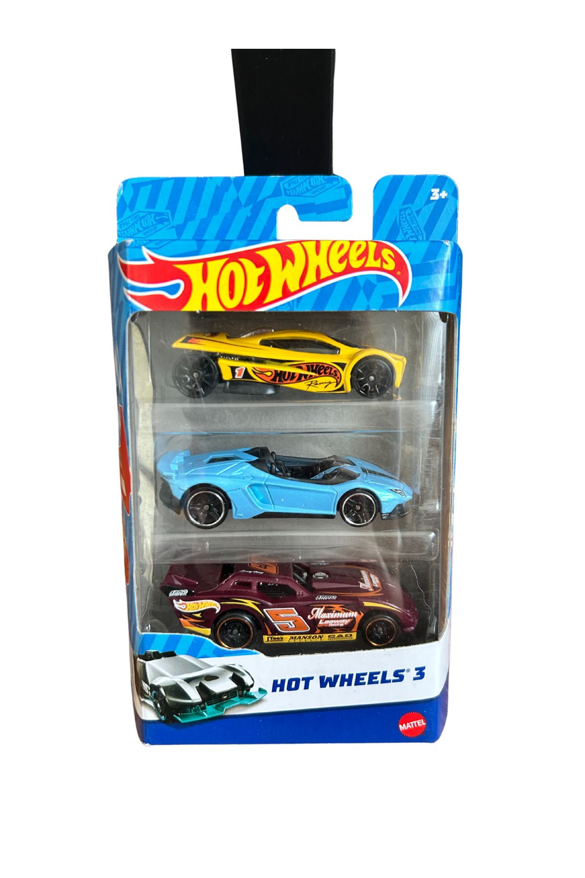 HOT WHEELS 3'LÜ ARABA SETİ