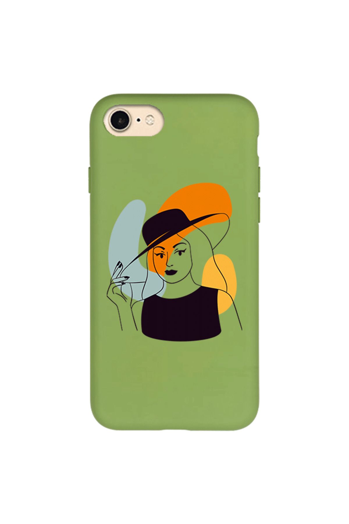 Royaleks iPhone 7 Lansman Kılıf - Art Woman 4