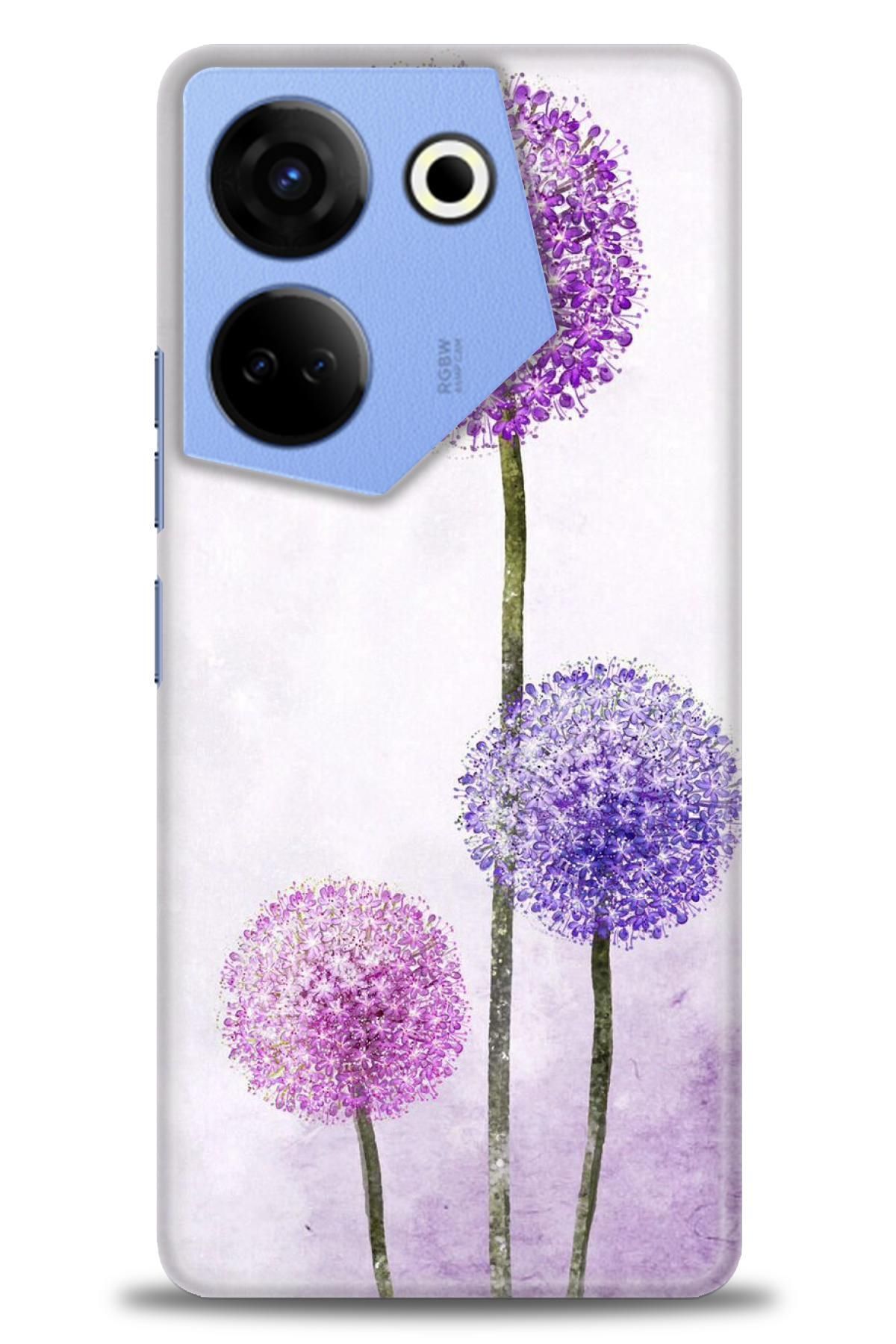TECNO Camon 20 Pro 4G (CK7n)İle Uyumlu HD Baskılı Kılıf - Karışık Seri - 12