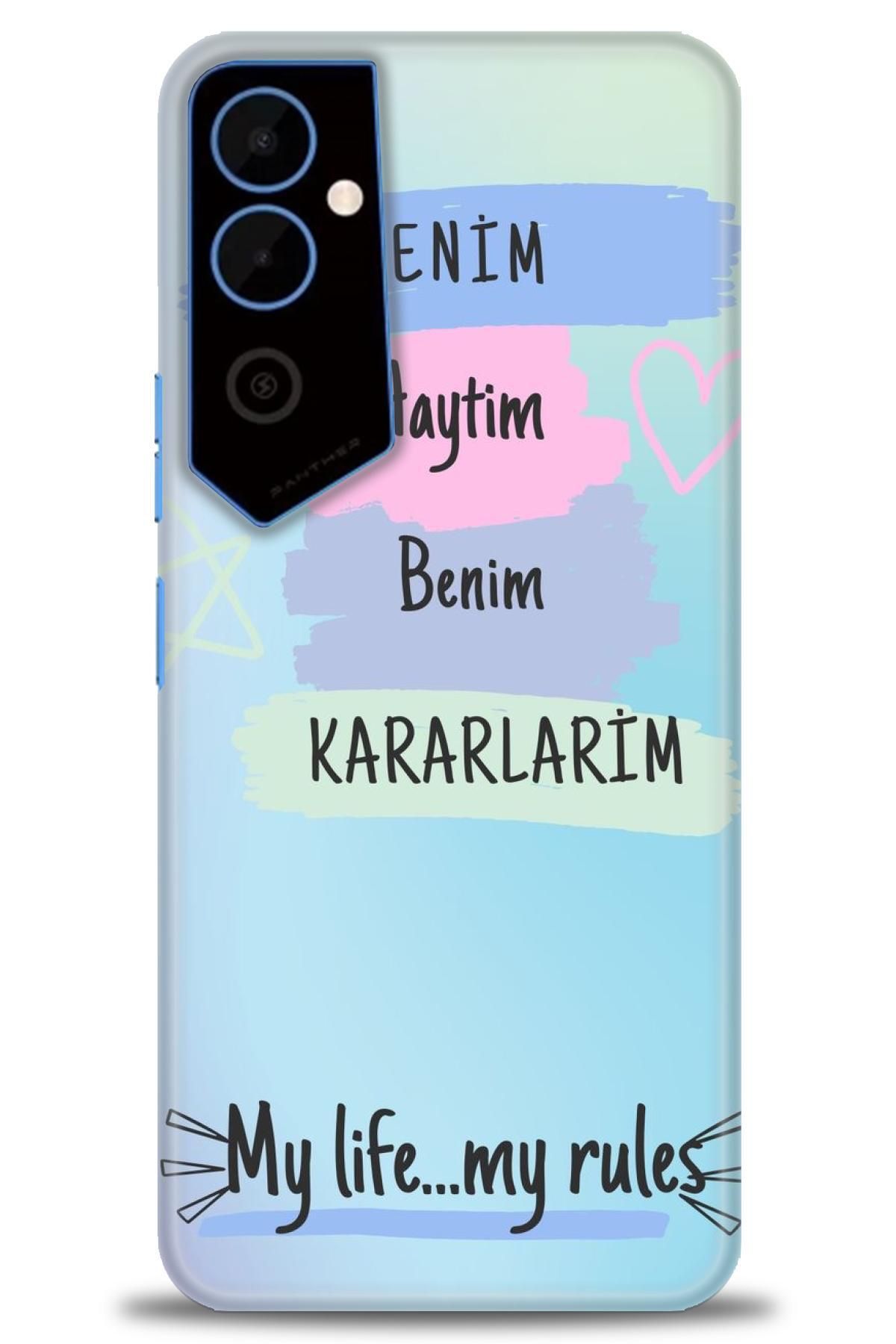 TECNO Pova 4 İle Uyumlu HD Baskılı Kılıf - Karışık Seri - 1072