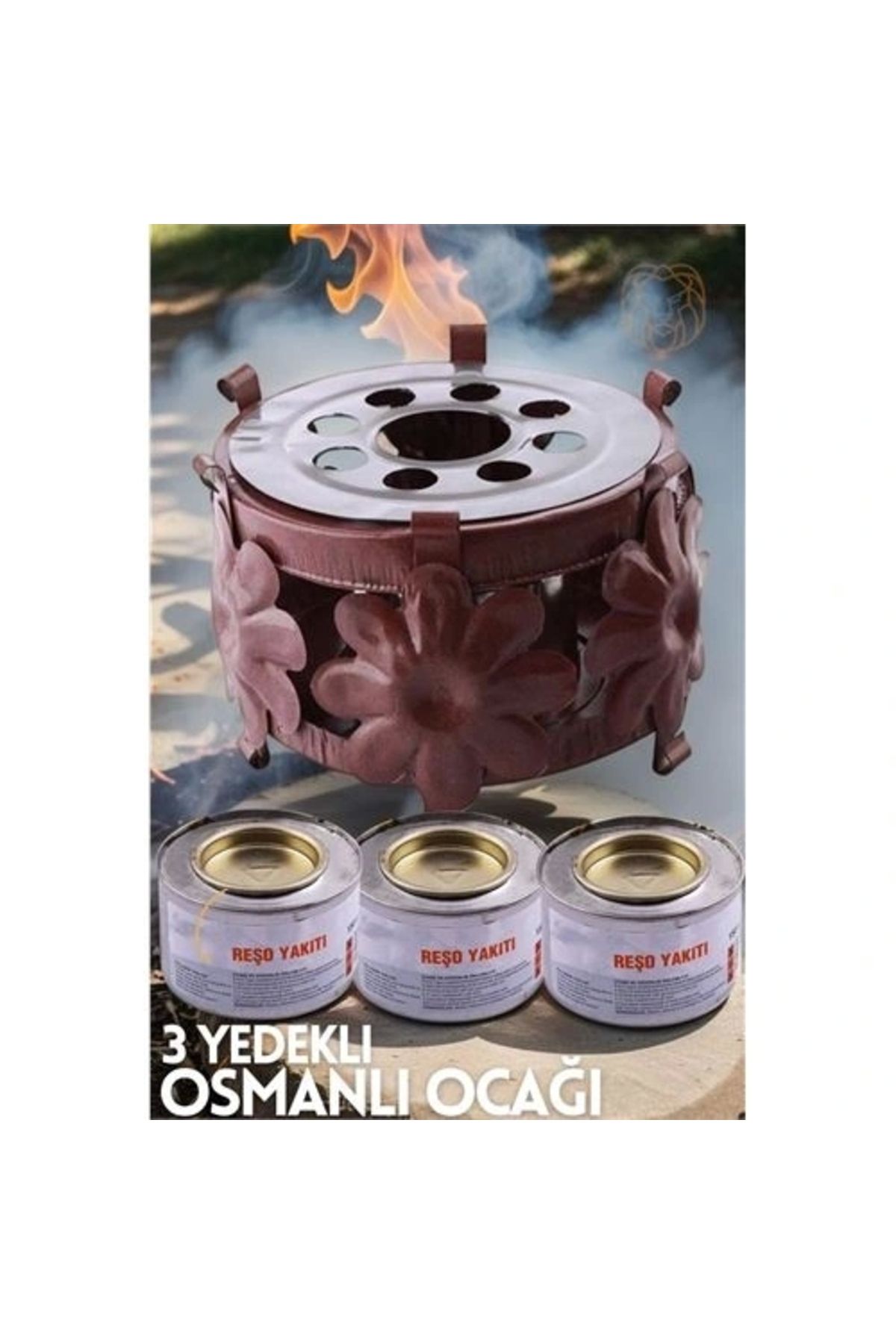 OurStyles Osmanlı Ocağı 3 ADET Yedek Reşo Jel Yakıtı 718436 - zarif tasarım