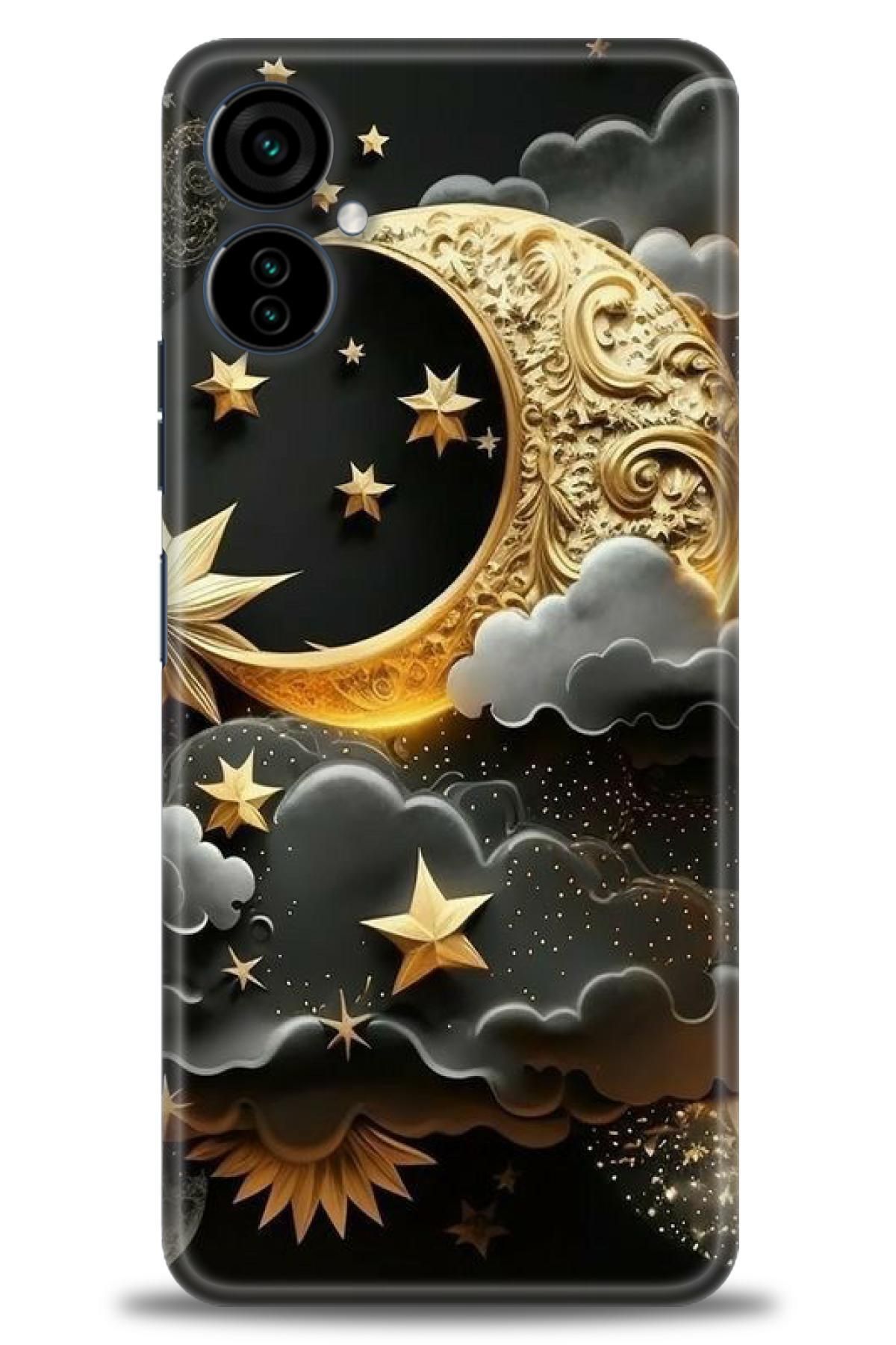 TECNO Camon 19 Neo (CH6i) İle Uyumlu HD Baskılı Kılıf - Karışık Seri - 722