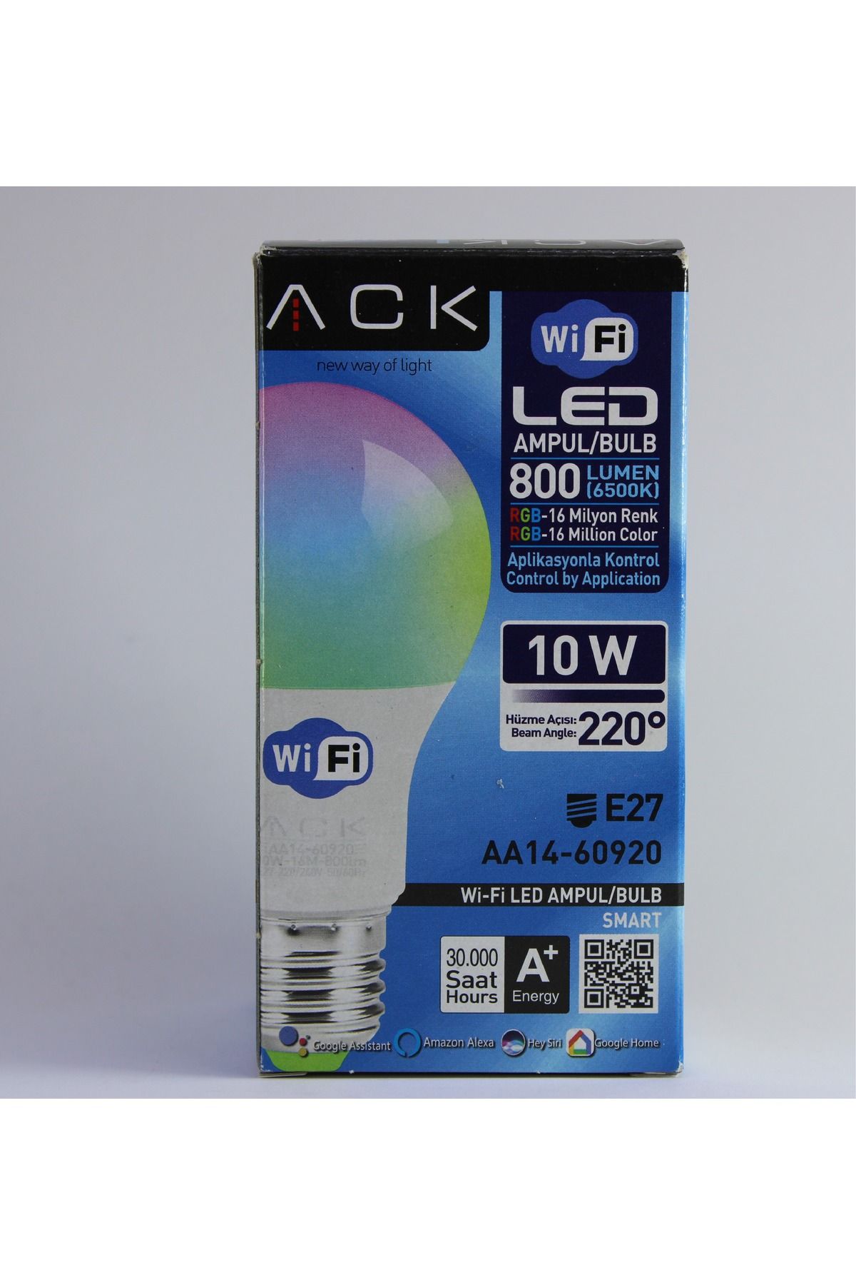 ACK WİFİ AKILLI AMPUL