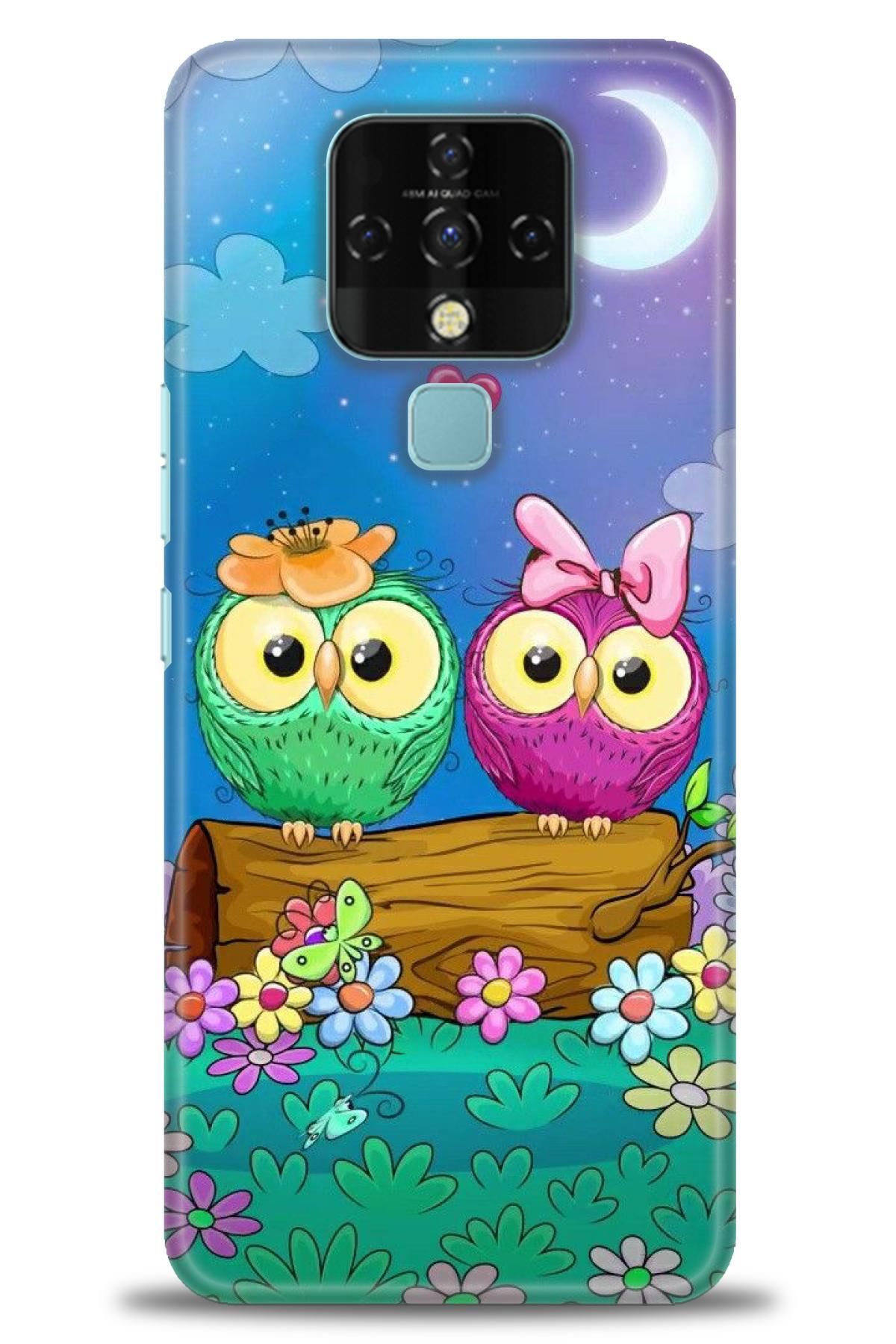 TECNO Camon 16 (CE7j) İle Uyumlu HD Baskılı Kılıf - Karışık Seri - 192