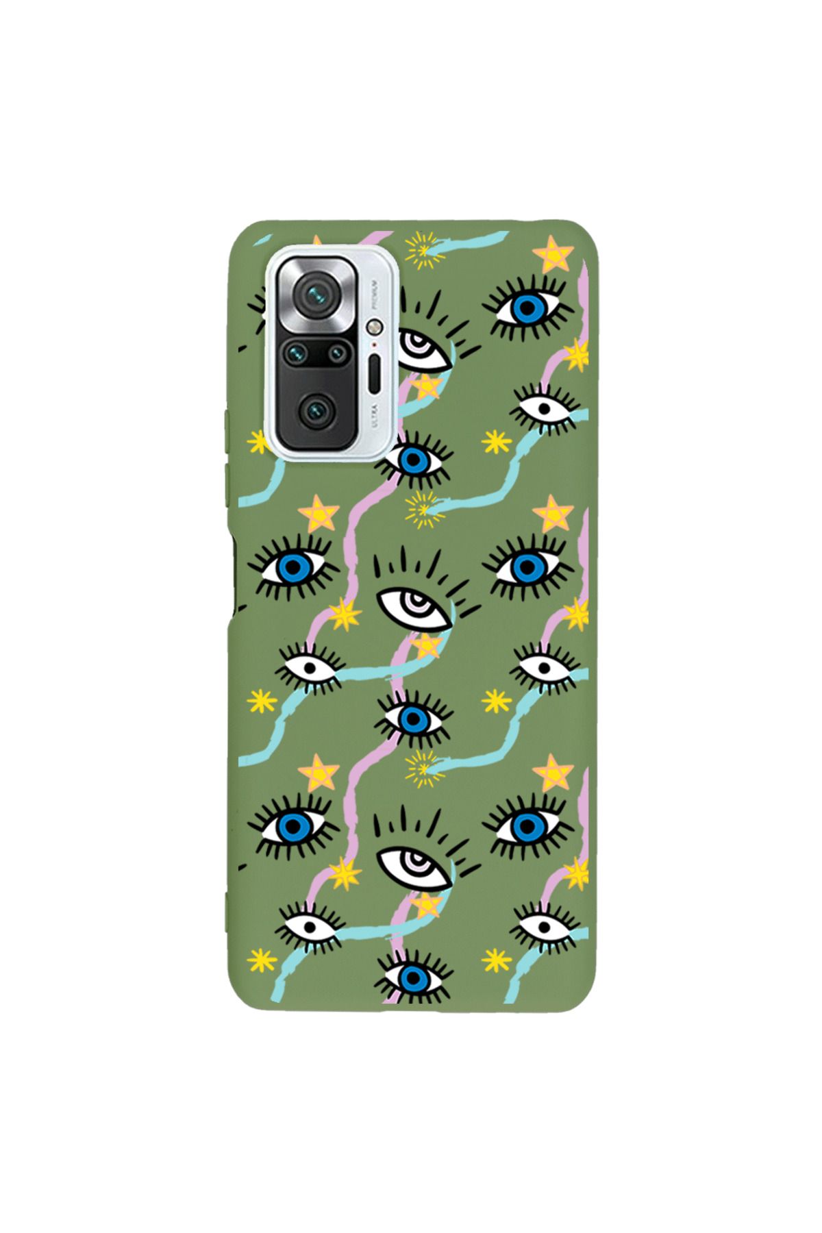 Royaleks Xiaomi Redmi Note 10 Pro Max Lansman Kılıf - Eyes