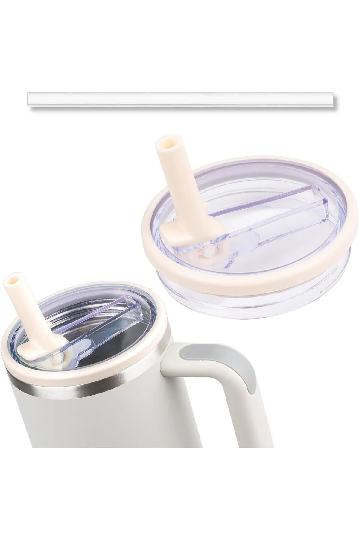 Besify Stanley Quencher 40 Oz Pipetli Termos Sızdırmaz Kapak Sızdımaz Seti