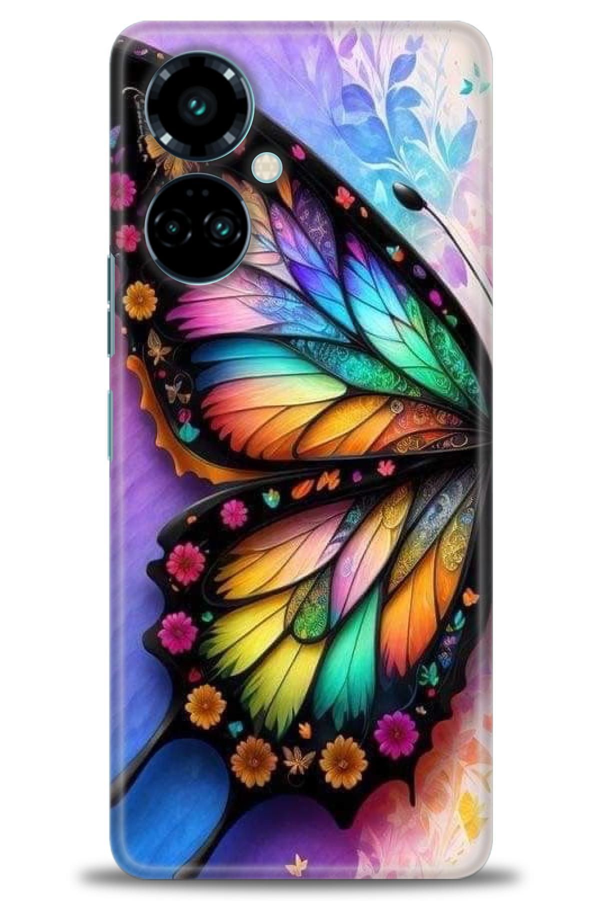 TECNO Camon 19 Pro (CL8n) İle Uyumlu HD Baskılı Kılıf - Karışık Seri - 182