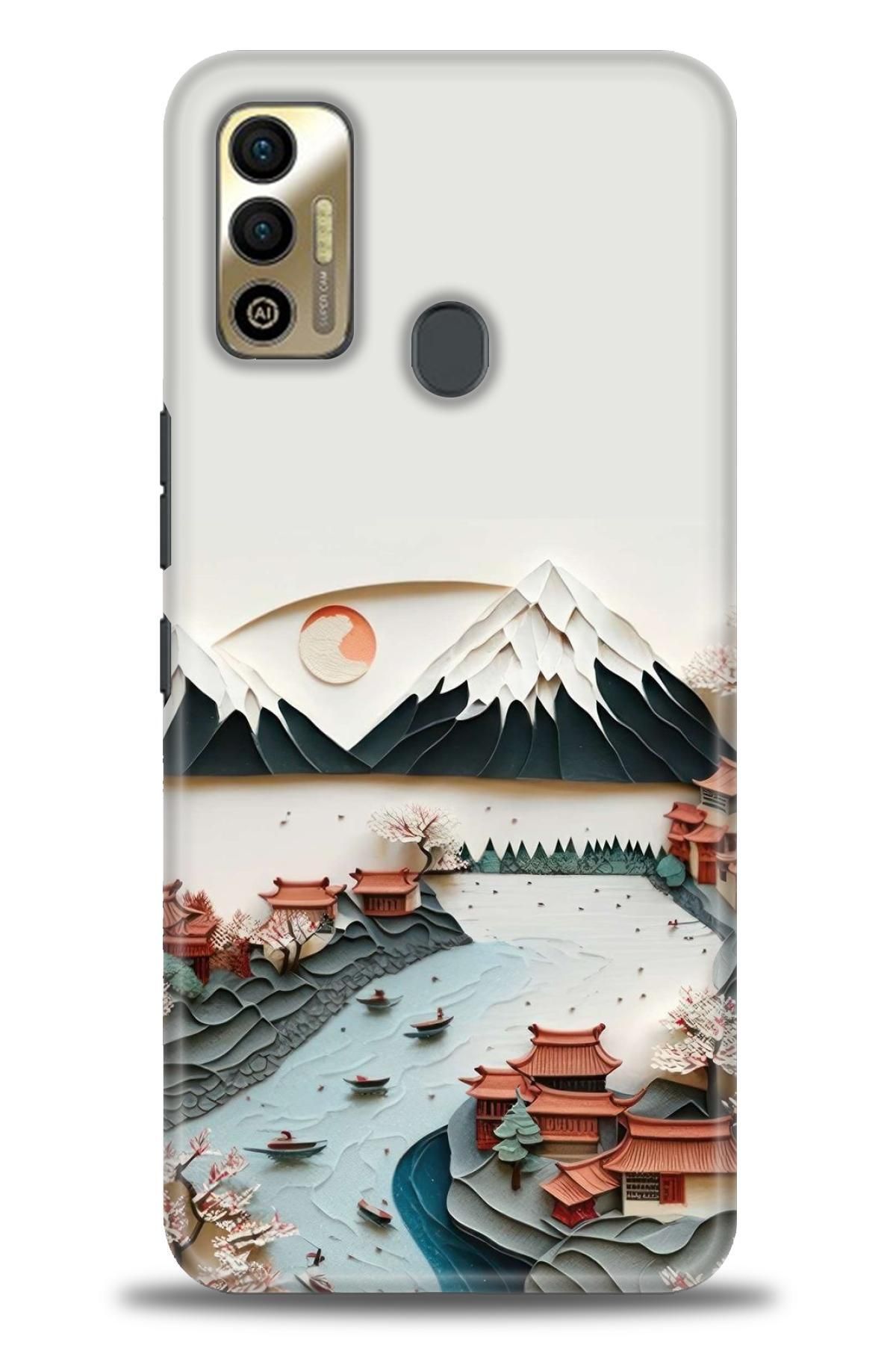 TECNO Spark 7 / 7T İle Uyumlu HD Baskılı Kılıf - Karışık Seri - 322