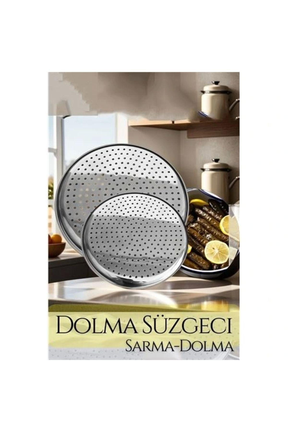OurStyles Sarma Dolma Süzgeci 2 li Set