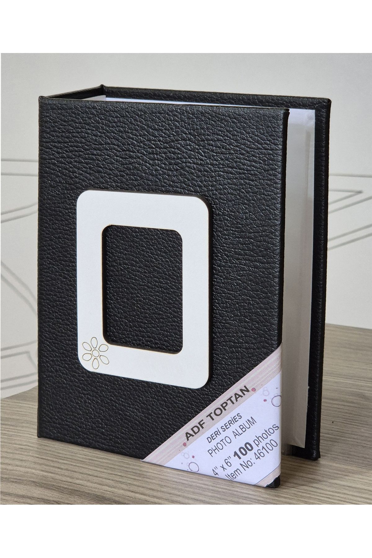 ADF TOPTAN 10x15cm 100'lük Deri Kapak Fotoğraf Albümü