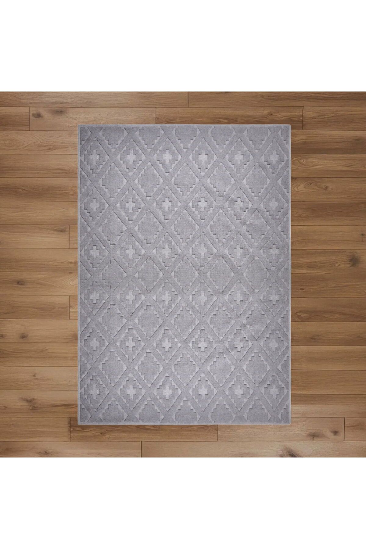 MATMEL Soft Nil Dekoratif Halı - Gri - 160x230 cm