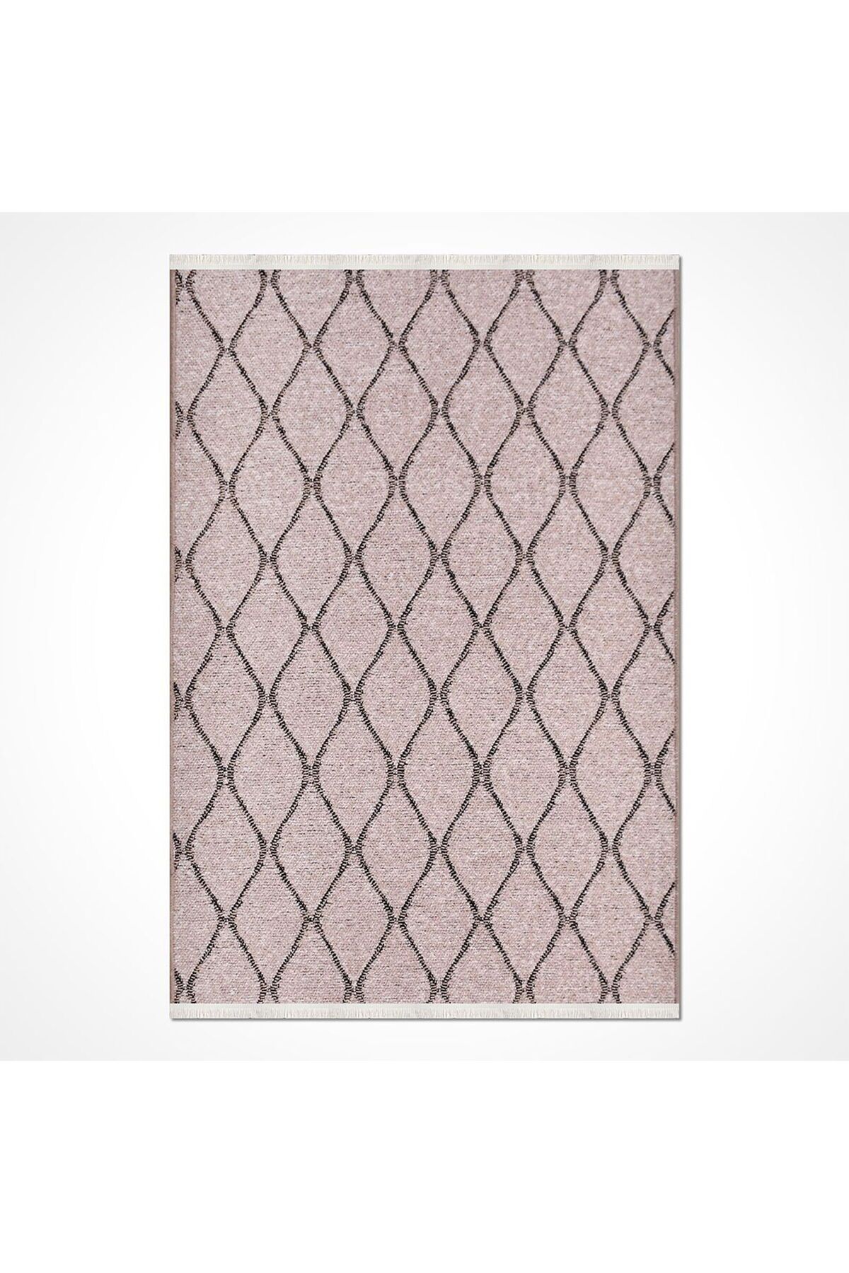 MATMEL 8601 Asil Kahve Modern Kilim - Kahverengi - 120x280 cm