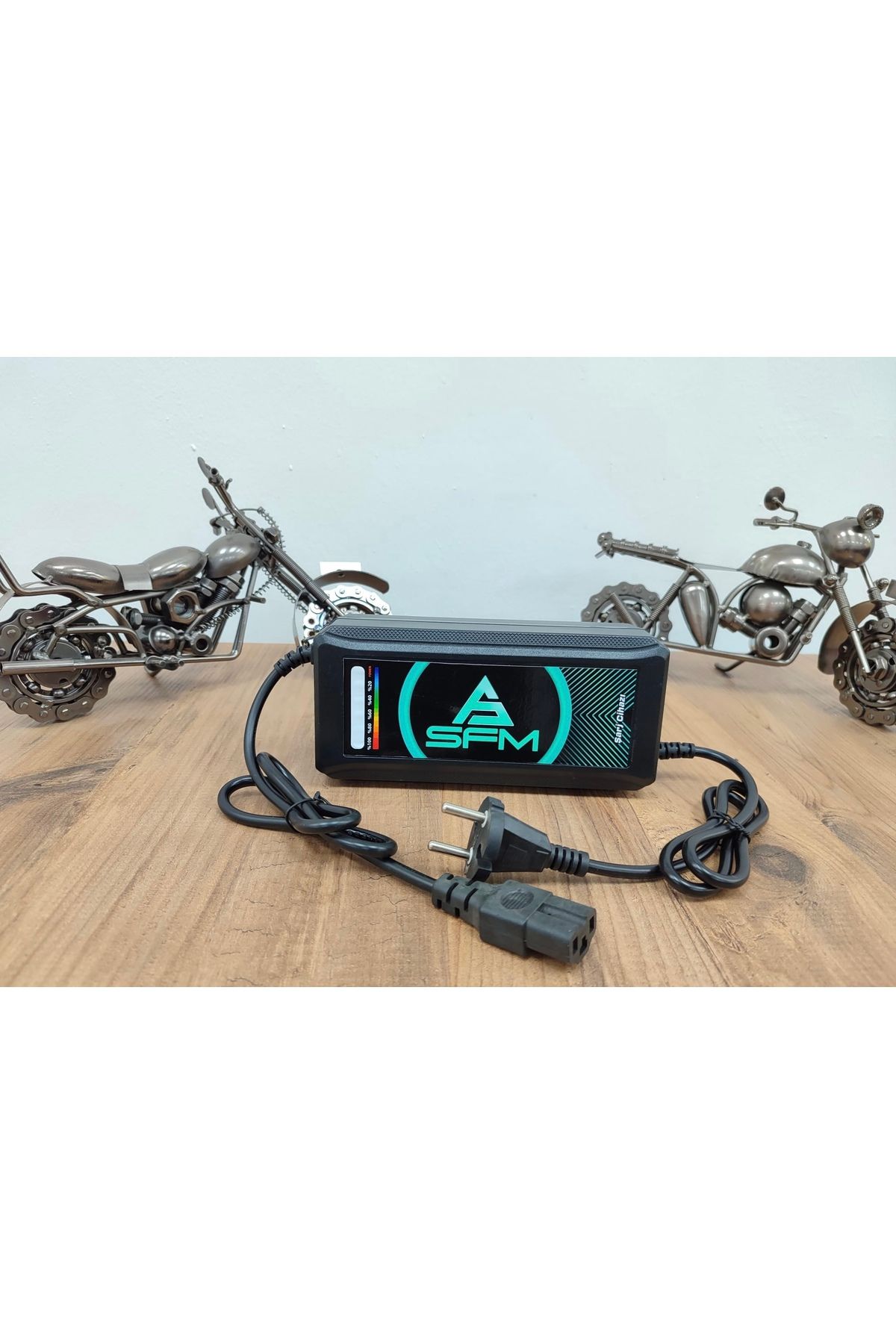 Sfm Elektrikli Motosiklet E-bile Şarj Cihazı SFM 48V / 20AH