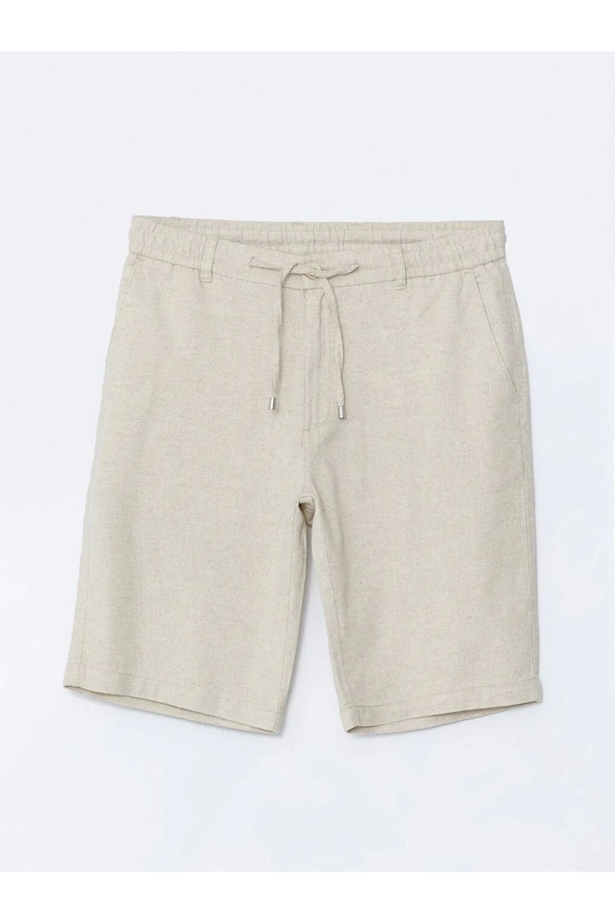 LC Waikiki-Ανδρικό σορτς LCW Vision Standard Mold Linen Blend 5