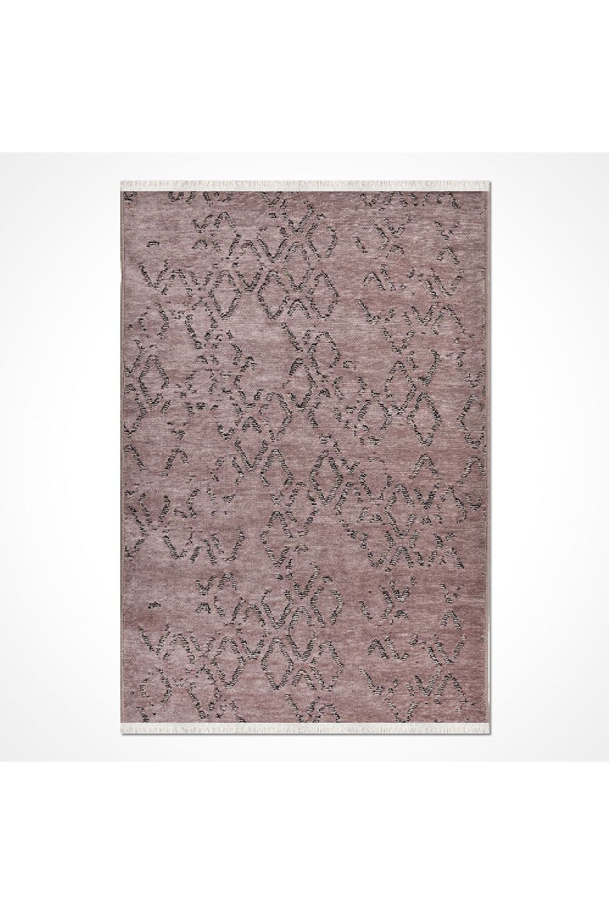 MATMEL 8311 Asil Kahve Modern Kilim - Kahverengi - 80x150 cm