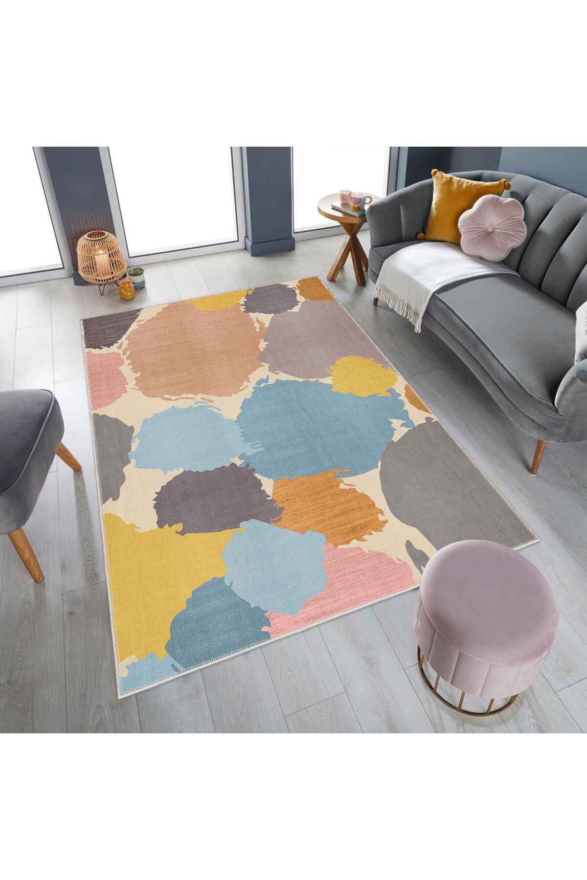 MATMEL Renkli Dekoratif Halı - 80x150 cm