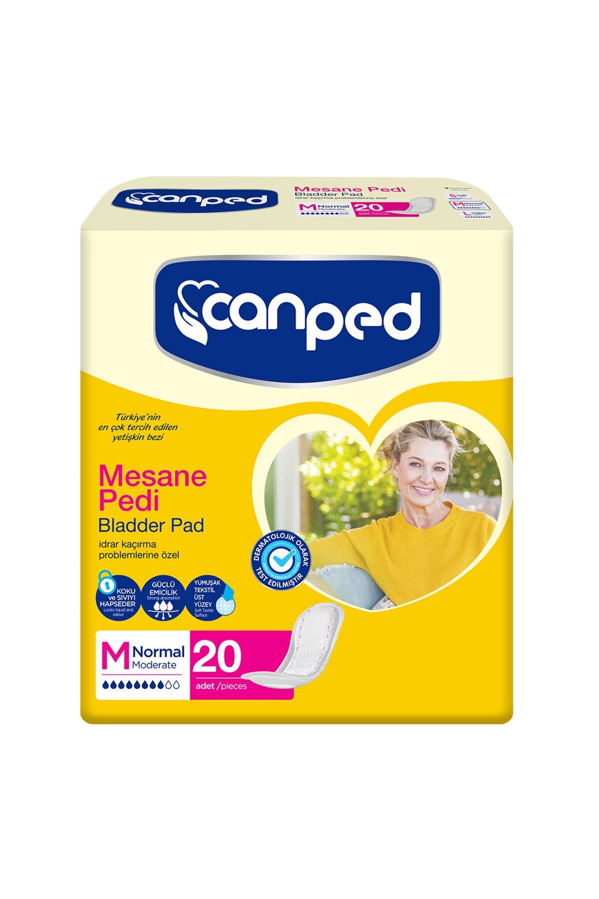 Canped Mesane Pedi Avantaj Paketi Normal 20'li